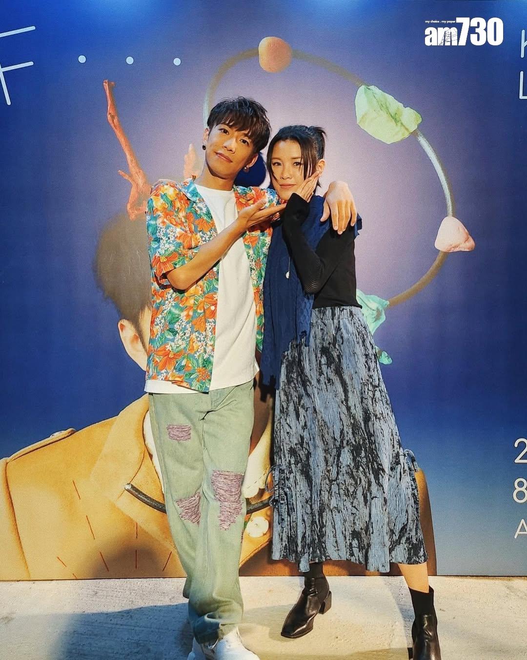 陳蕾和洪嘉豪非常老友,曾擔任對方演唱會嘉賓。(IG@Pantherchan)