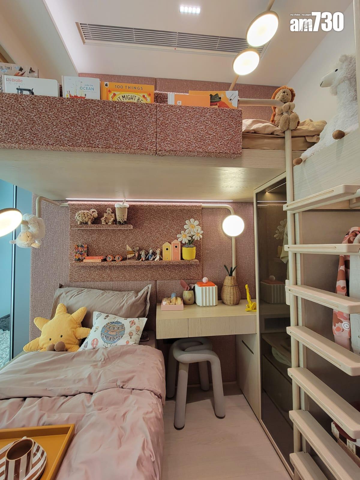 NOVO LAND示範單位|685呎連家具三房 隱藏式收納櫃增儲物空間(多圖有片)|屯門新盤