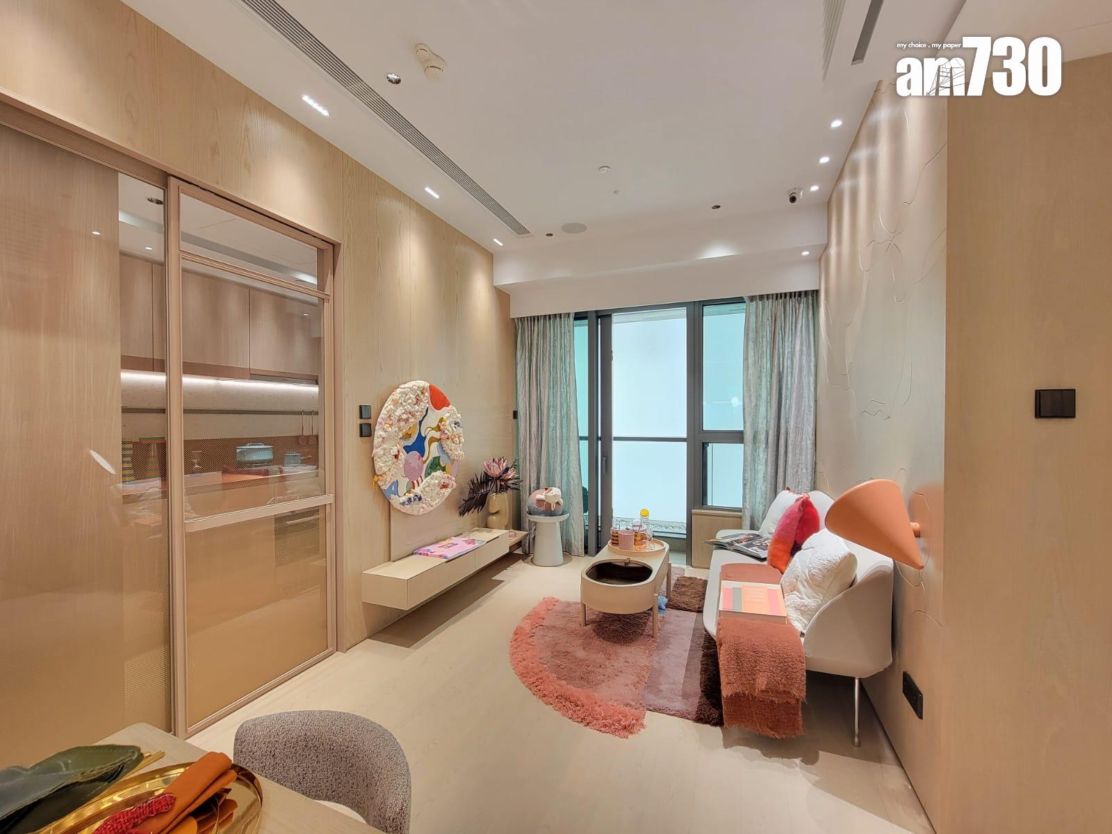 NOVO LAND示範單位|685呎連家具三房 隱藏式收納櫃增儲物空間(多圖有片)|屯門新盤