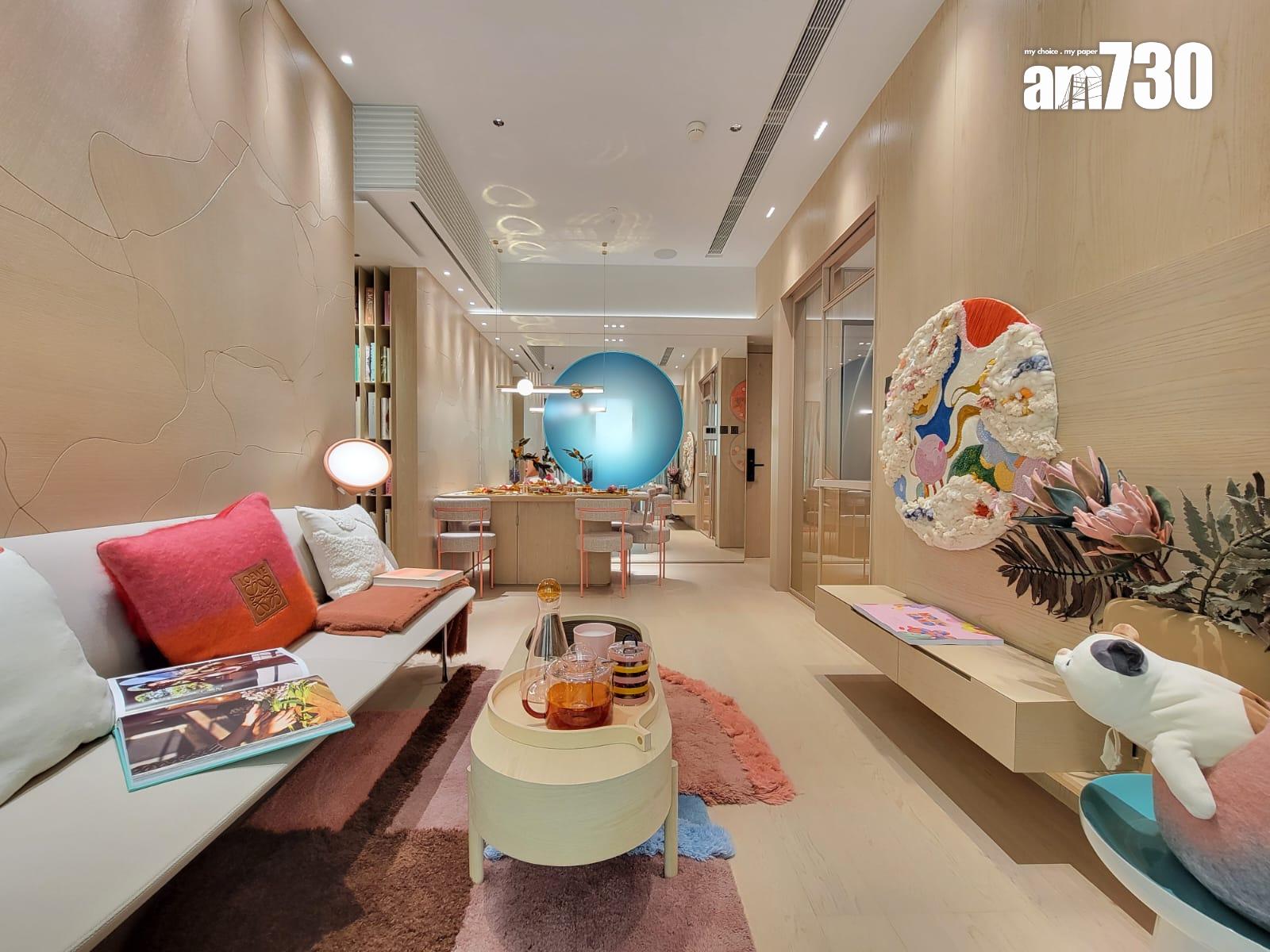 NOVO LAND示範單位|685呎連家具三房 隱藏式收納櫃增儲物空間(多圖有片)|屯門新盤