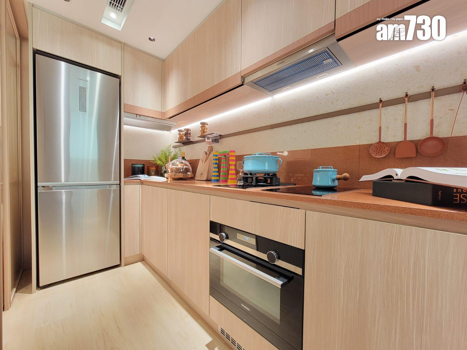 NOVO LAND示範單位|685呎連家具三房 隱藏式收納櫃增儲物空間(多圖有片)|屯門新盤