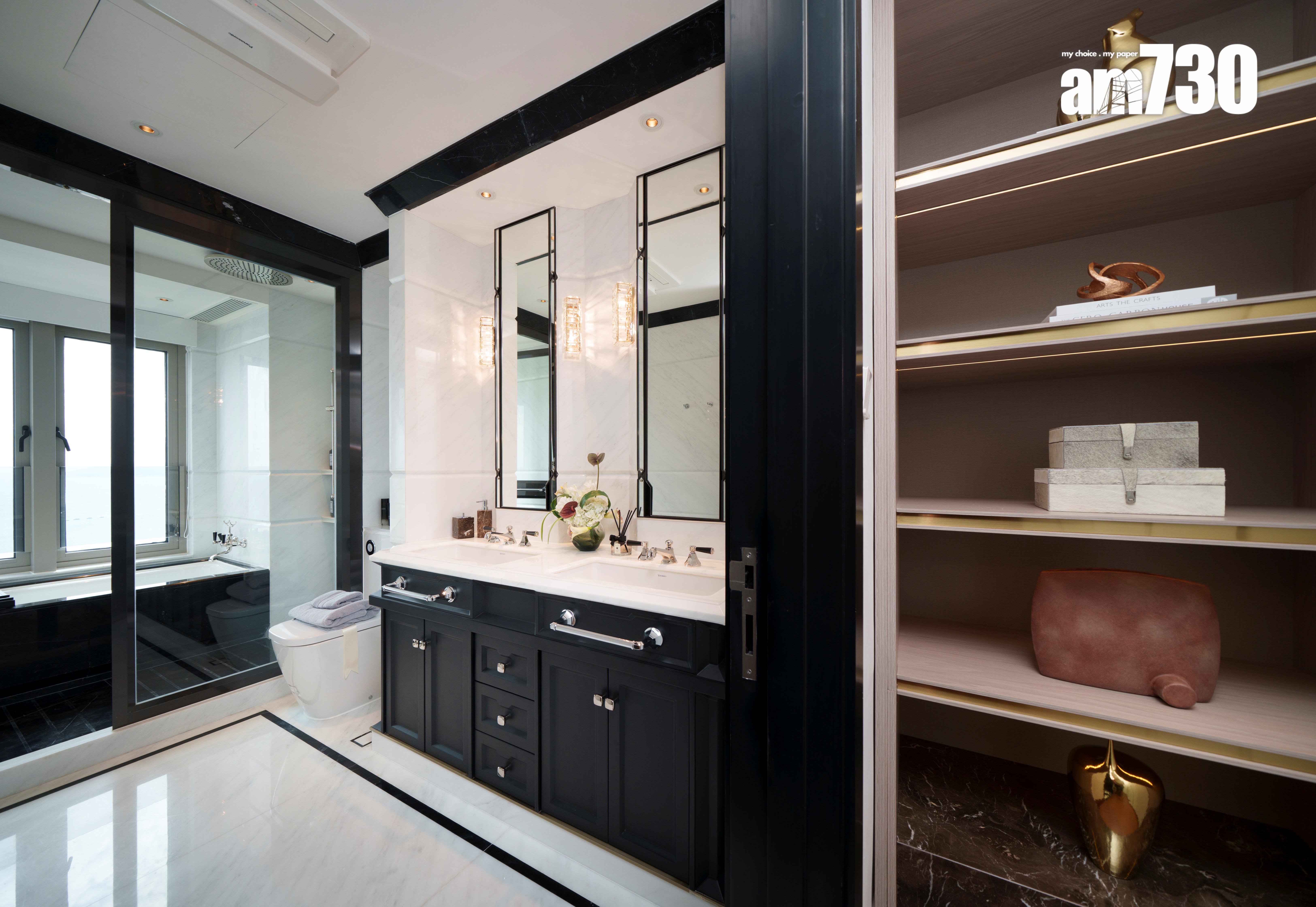 ONE STANLEY四房四套連傢俬天際複式示範大宅 露台可享南區海景 (多圖)|赤柱豪宅