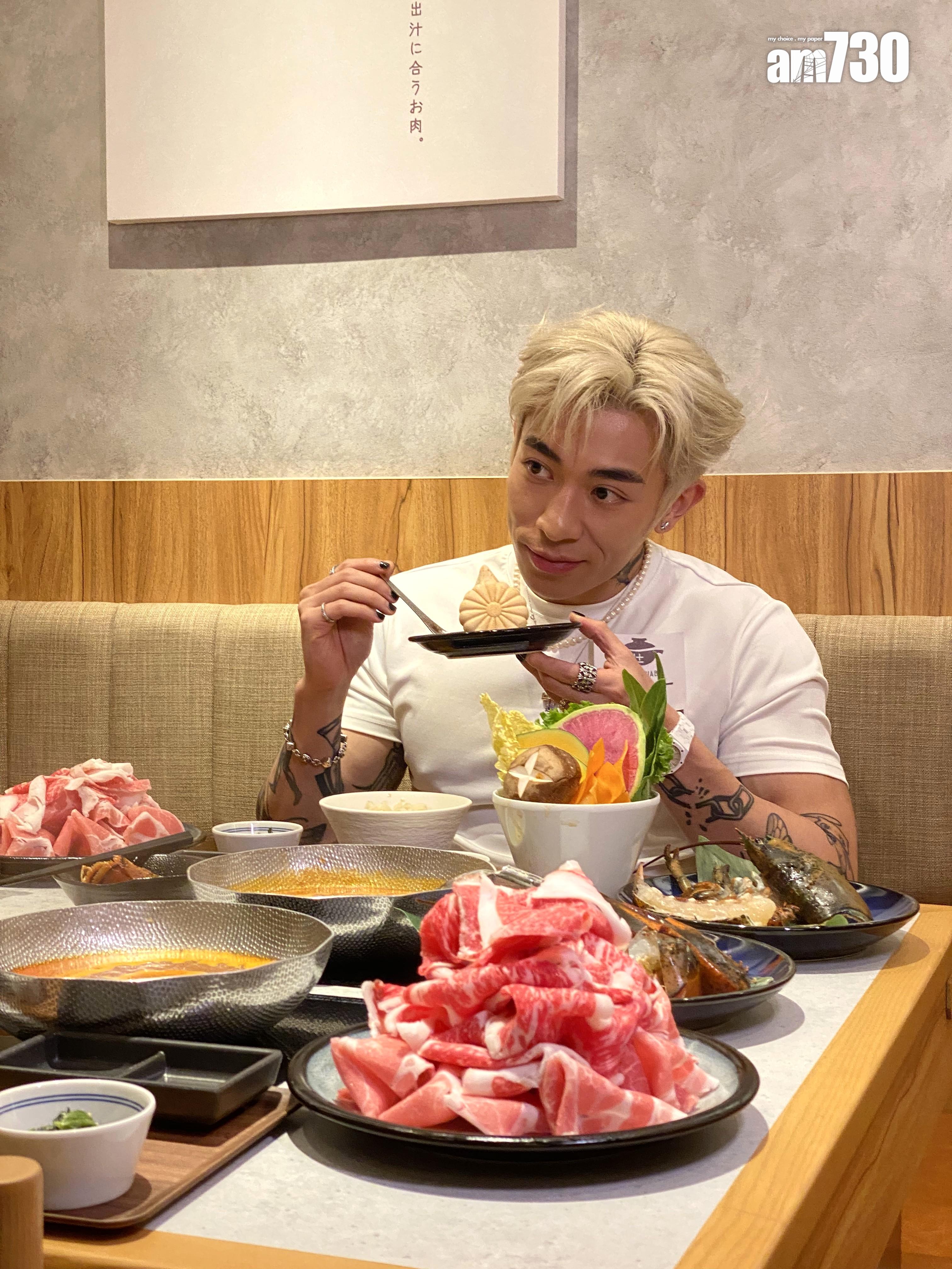 新店同期會推出法式龍蝦湯軟雪糕,Tyson表示好吸引!