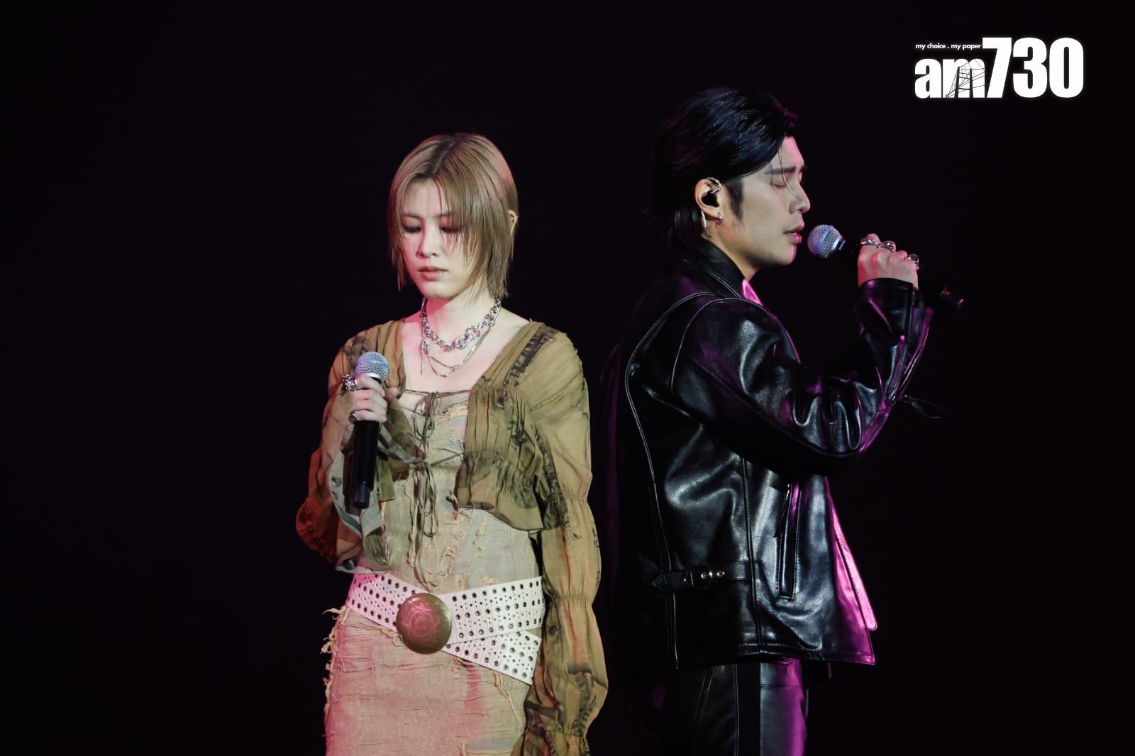 《第七屆 KKBOX 香港風雲榜 - The Beat Goes On》音樂會。(蘇文傑攝)