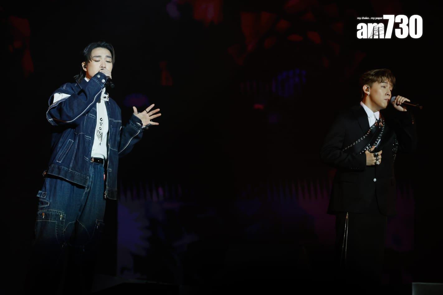 《第七屆 KKBOX 香港風雲榜 - The Beat Goes On》音樂會。(蘇文傑攝)