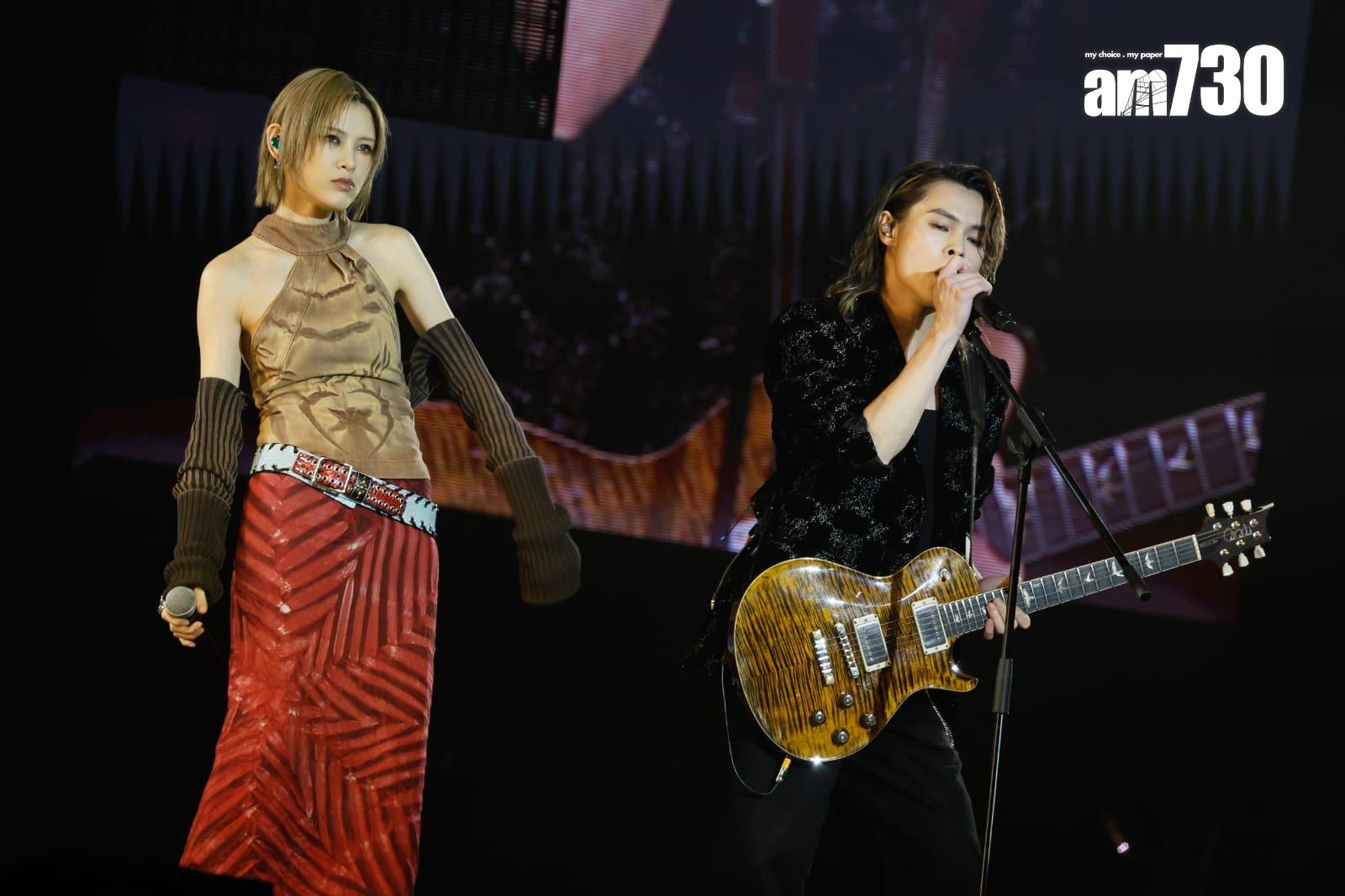 《第七屆 KKBOX 香港風雲榜 - The Beat Goes On》音樂會。(蘇文傑攝)