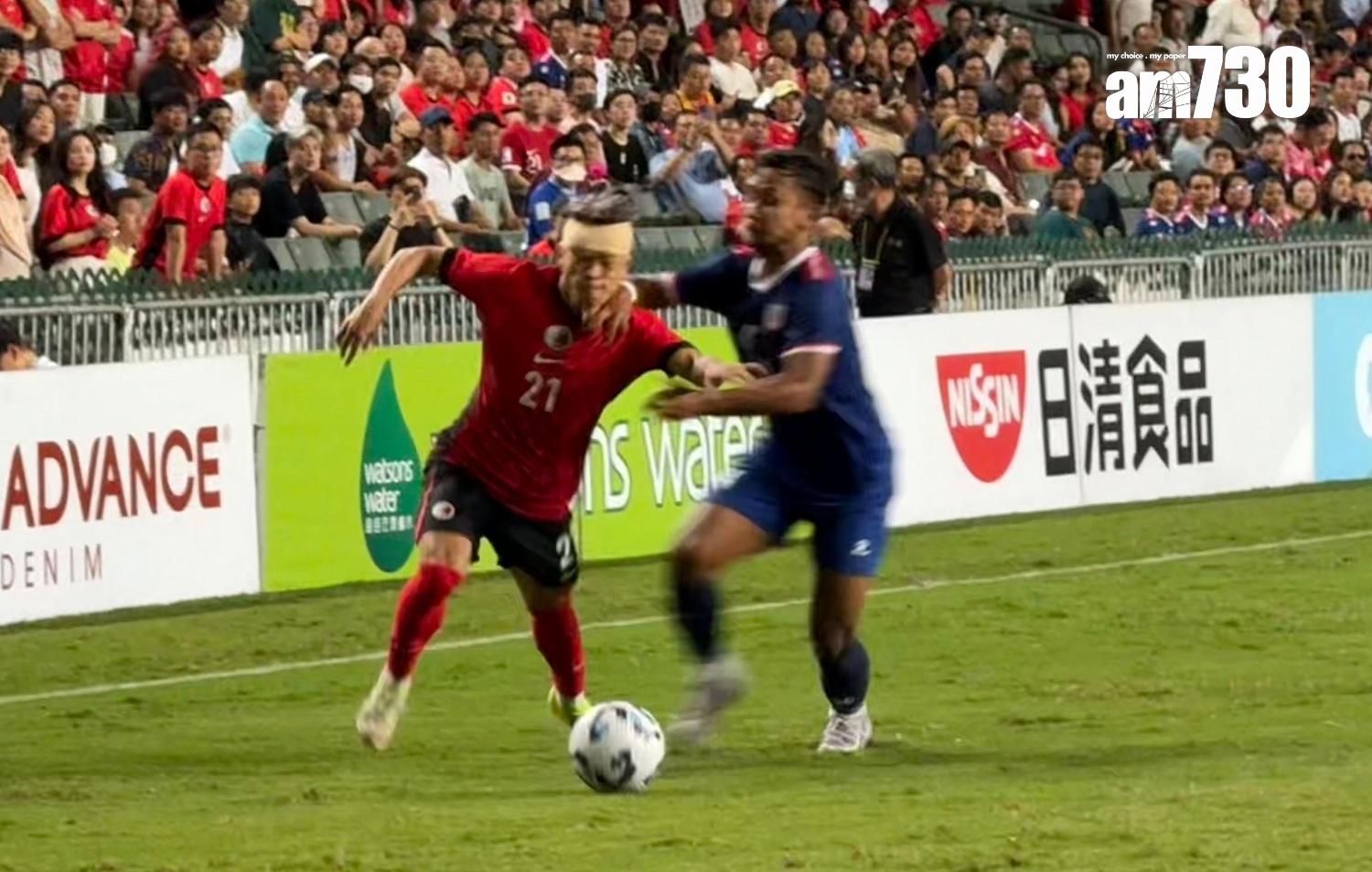 港隊的茹子楠今場表現突出。(《am730》記者攝)