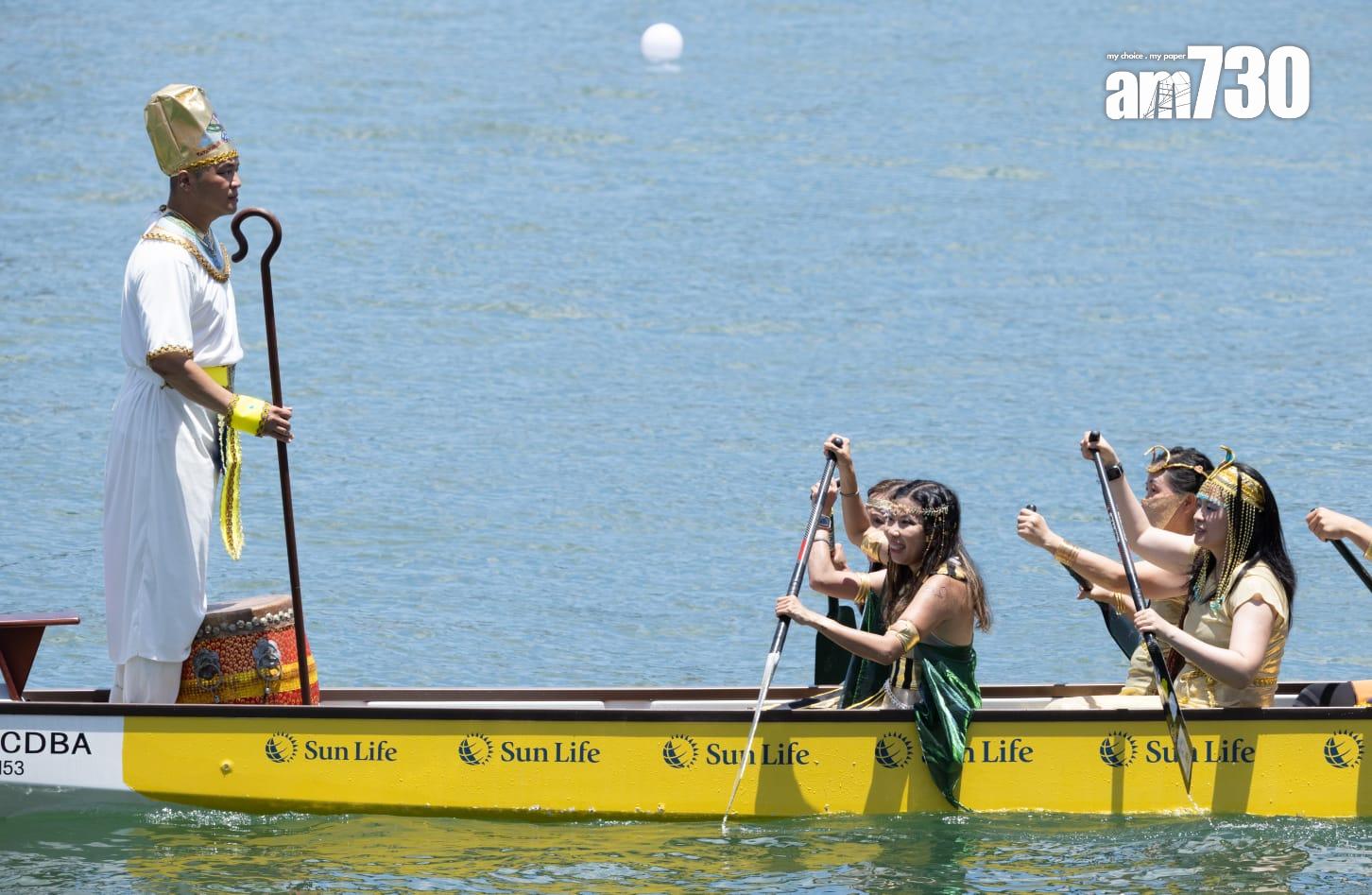 香港國際龍舟邀請賽。(蘇文傑攝)