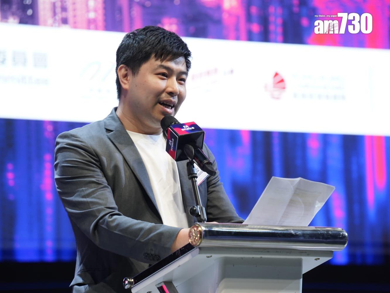 中國香港電競總會主席周啟康。(歐迪栢攝)