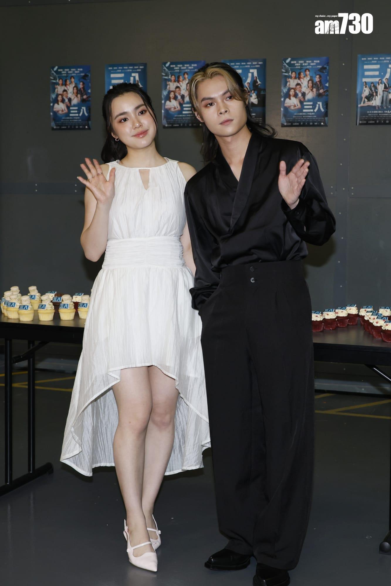 Chantel讚Tiger很會照顧人。(林俊源攝)