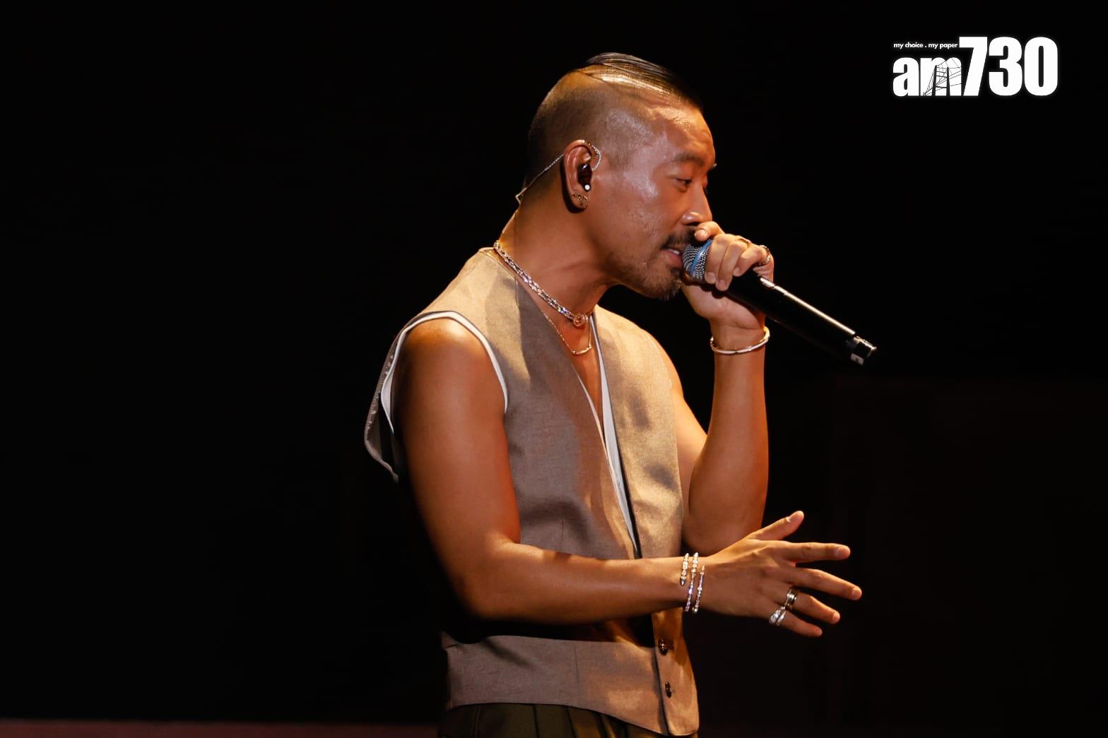 麥浚龍於亞博舉行《The Album: In the Name of a Father.》演唱會。(蘇文傑攝)