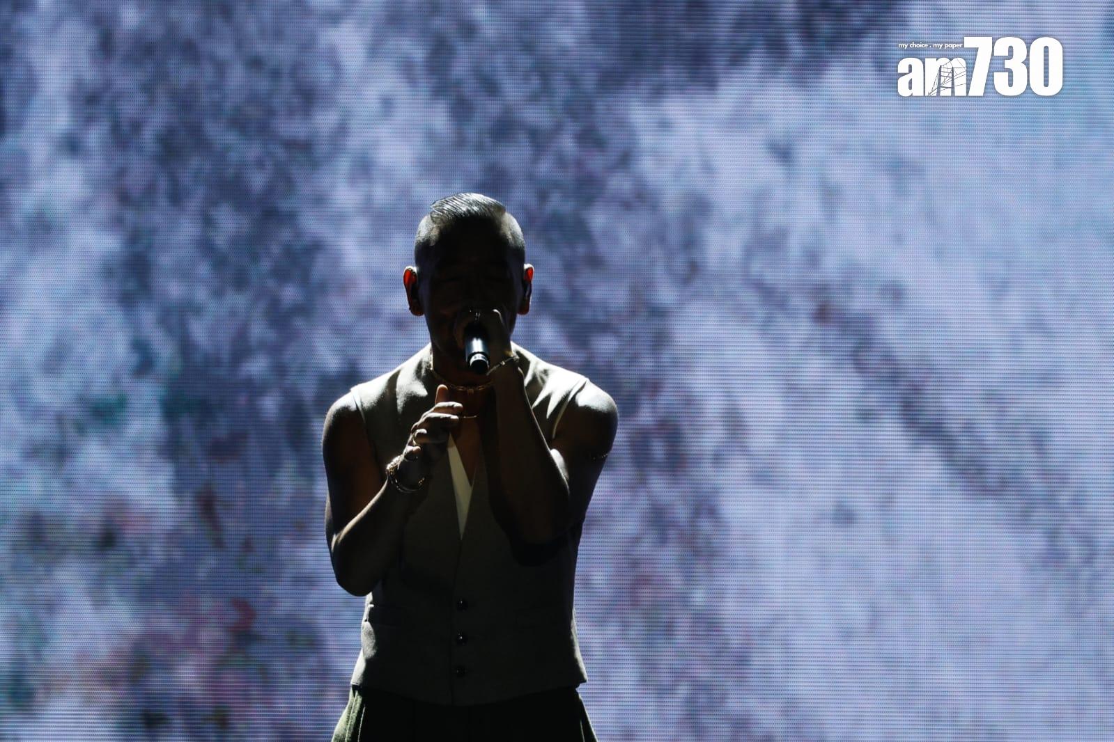 麥浚龍於亞博舉行《The Album: In the Name of a Father.》演唱會。(蘇文傑攝)