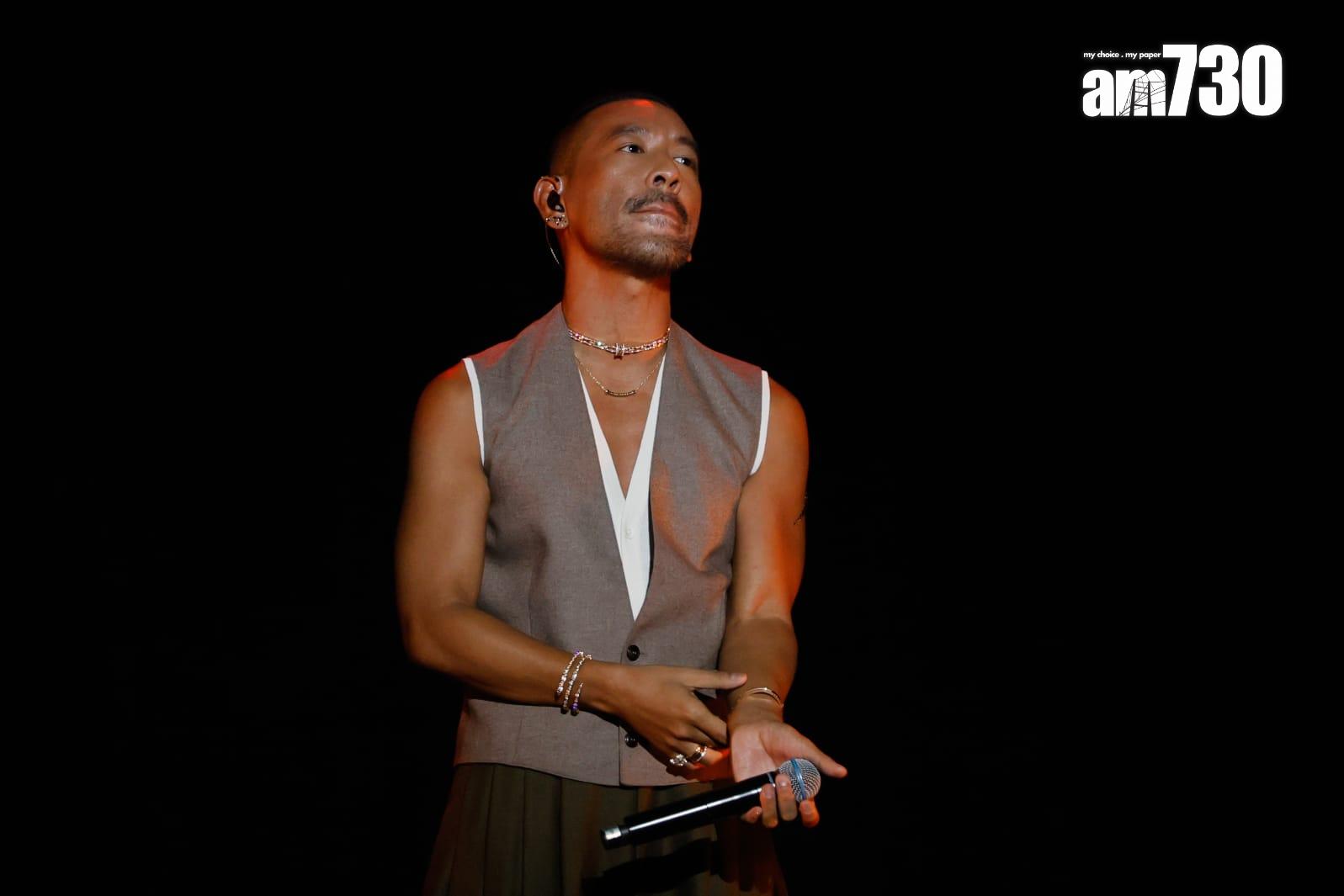 麥浚龍於亞博舉行《The Album: In the Name of a Father.》演唱會。(蘇文傑攝)