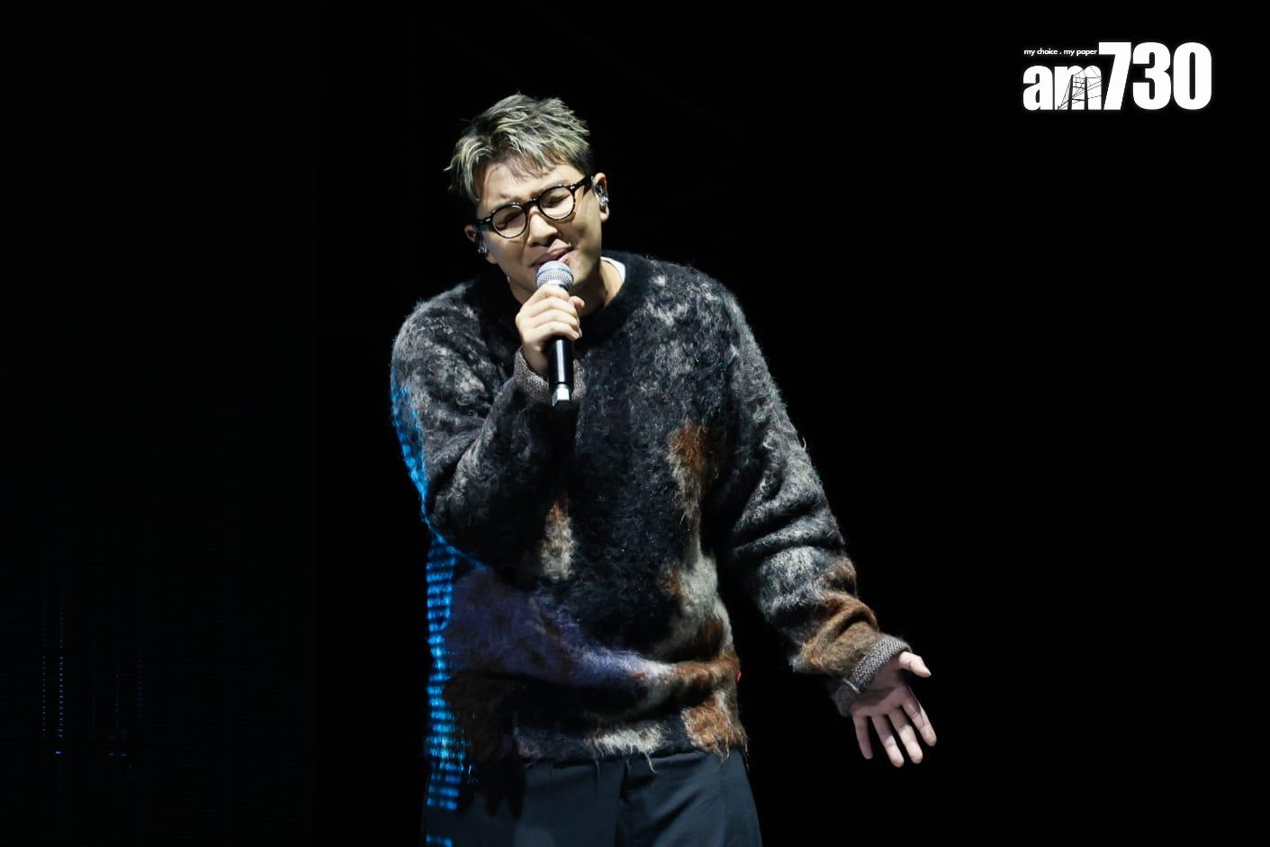 吳林峰有份參與《The Album: In the Name of a Father.》演唱會。(蘇文傑攝)