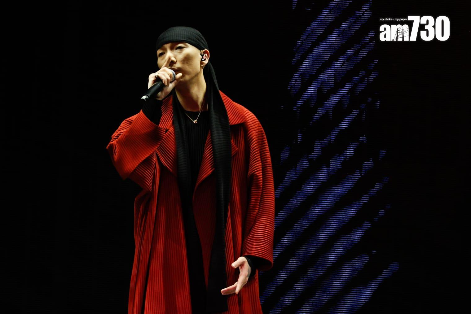 Novel Fergus有份參與《The Album: In the Name of a Father.》演唱會。(蘇文傑攝)