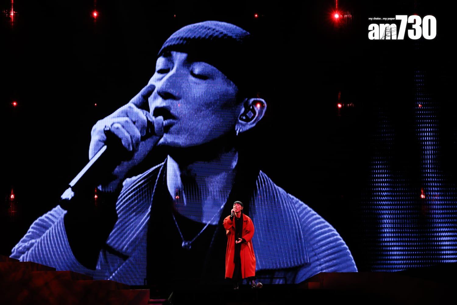 Novel Fergus有份參與《The Album: In the Name of a Father.》演唱會。(蘇文傑攝)