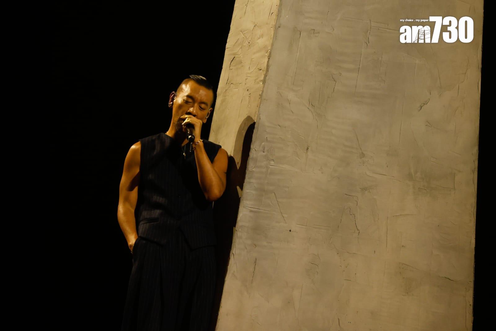 麥浚龍於亞博舉行《The Album: In the Name of a Father.》演唱會。(蘇文傑攝)