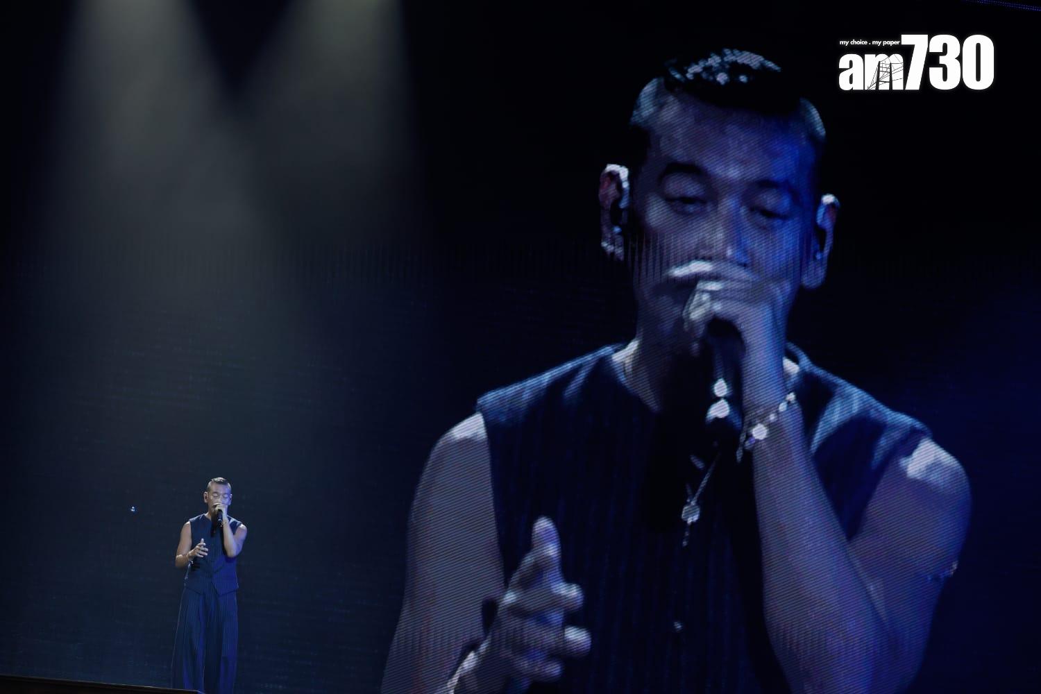 麥浚龍於亞博舉行《The Album: In the Name of a Father.》演唱會。(蘇文傑攝)