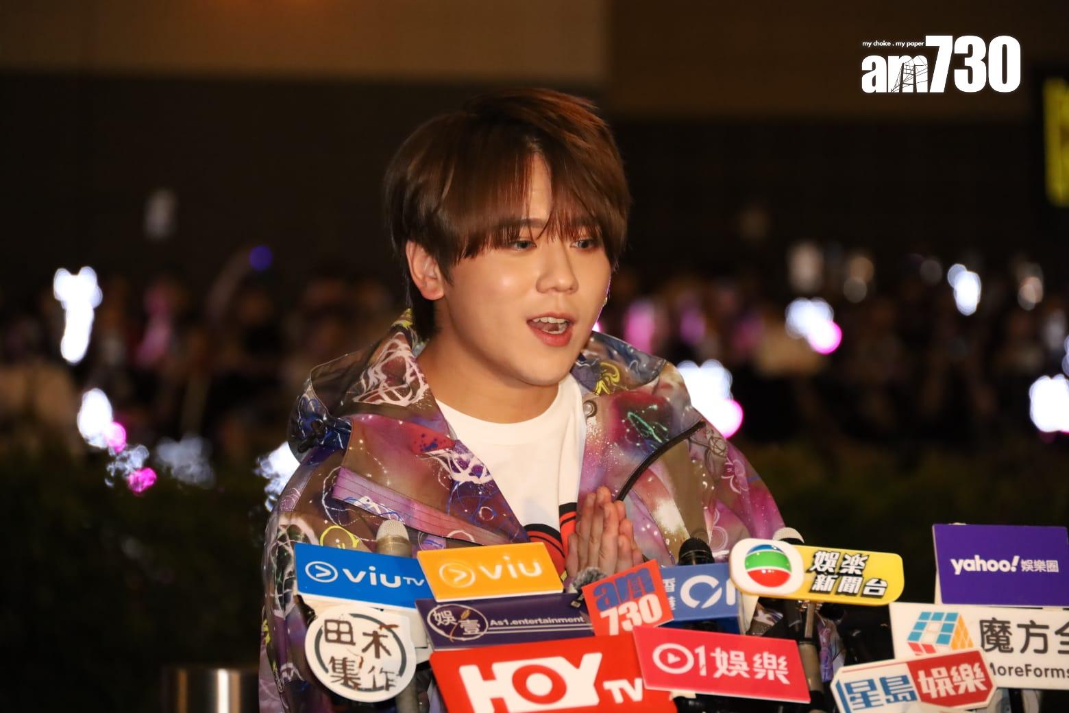 姜濤表示自己下次不會再跨欄。(鍾式明攝)