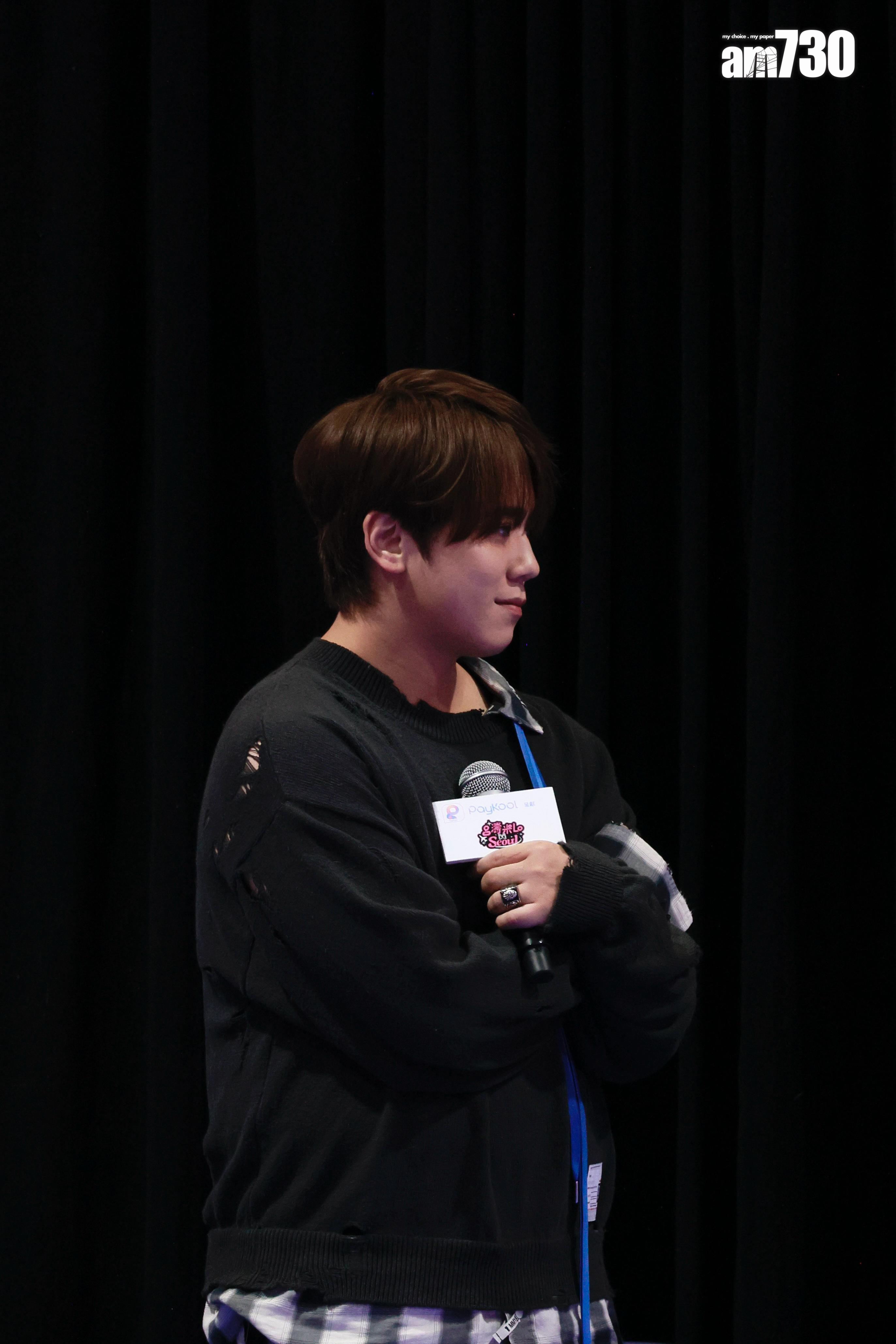 姜濤精神不錯。