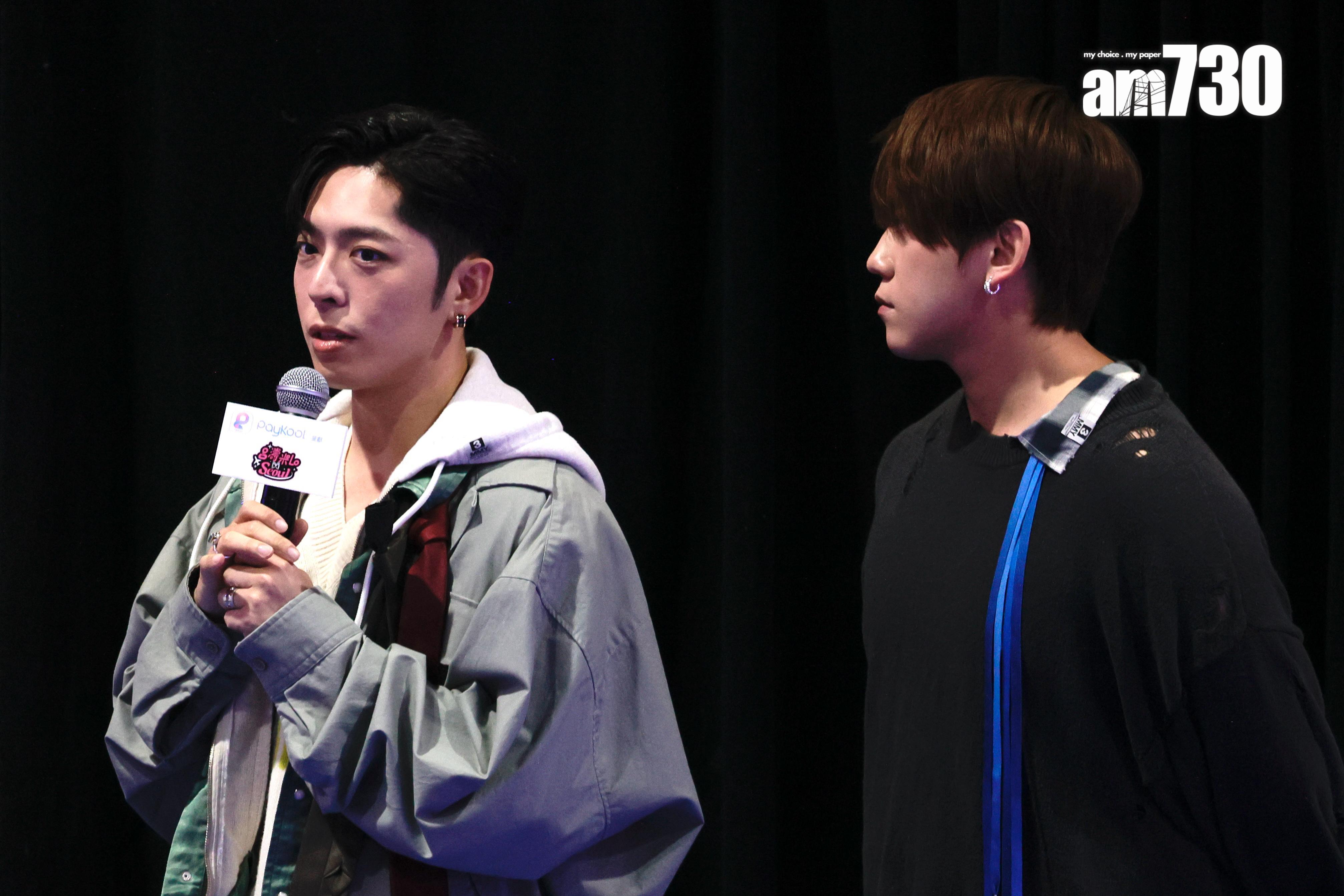 姜濤精神不錯。