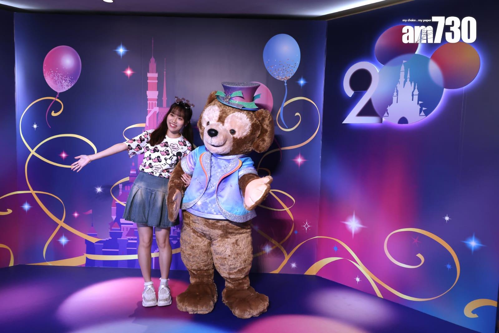 香港迪士尼樂園20周年活動啟動 推11新花車 昇華版夜間匯演 (林俊源攝)