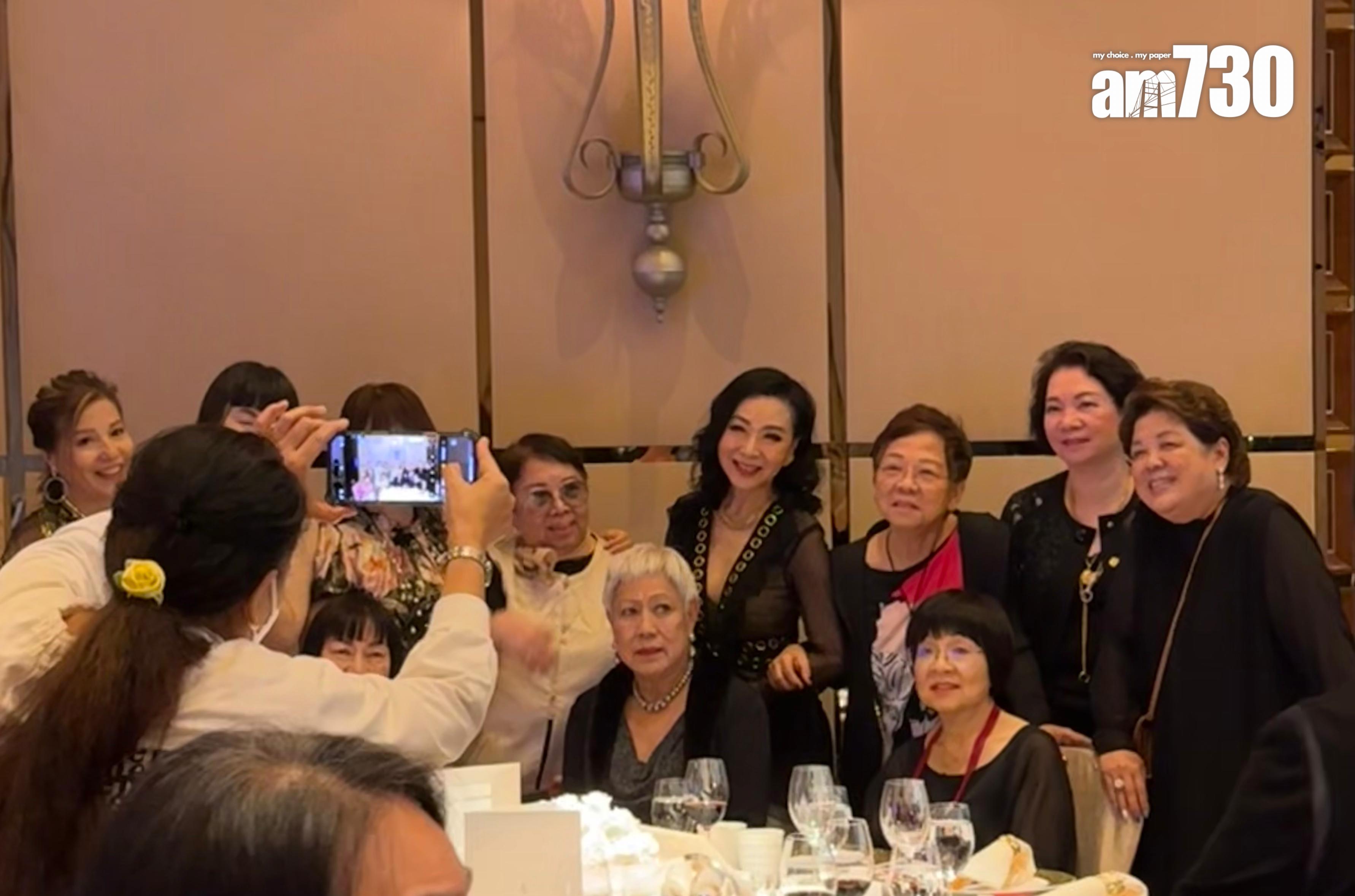 佘詩曼媽媽Lily、古天樂母親李綺雯亦是座上客。 (娛樂組攝)