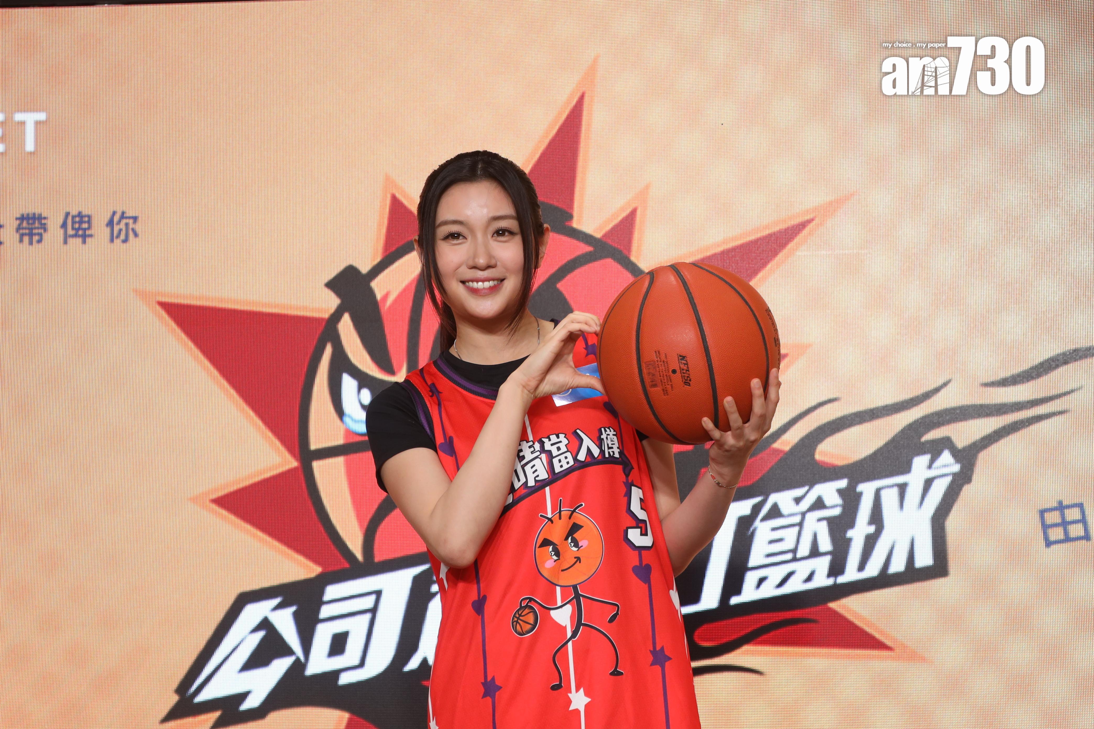 《公司逼我打籃球》記者會。(娛樂組攝)