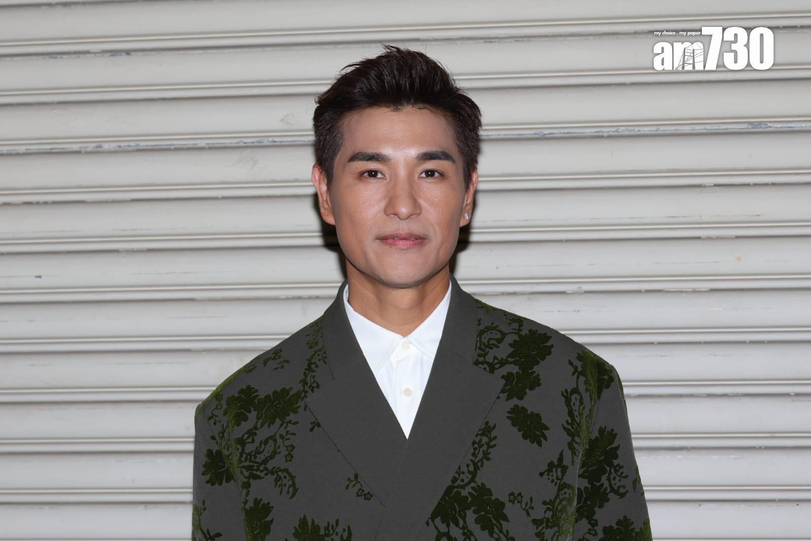 黃博大讚陳展鵬靚仔,欲邀對方任MV男主角。(吳康琦攝)