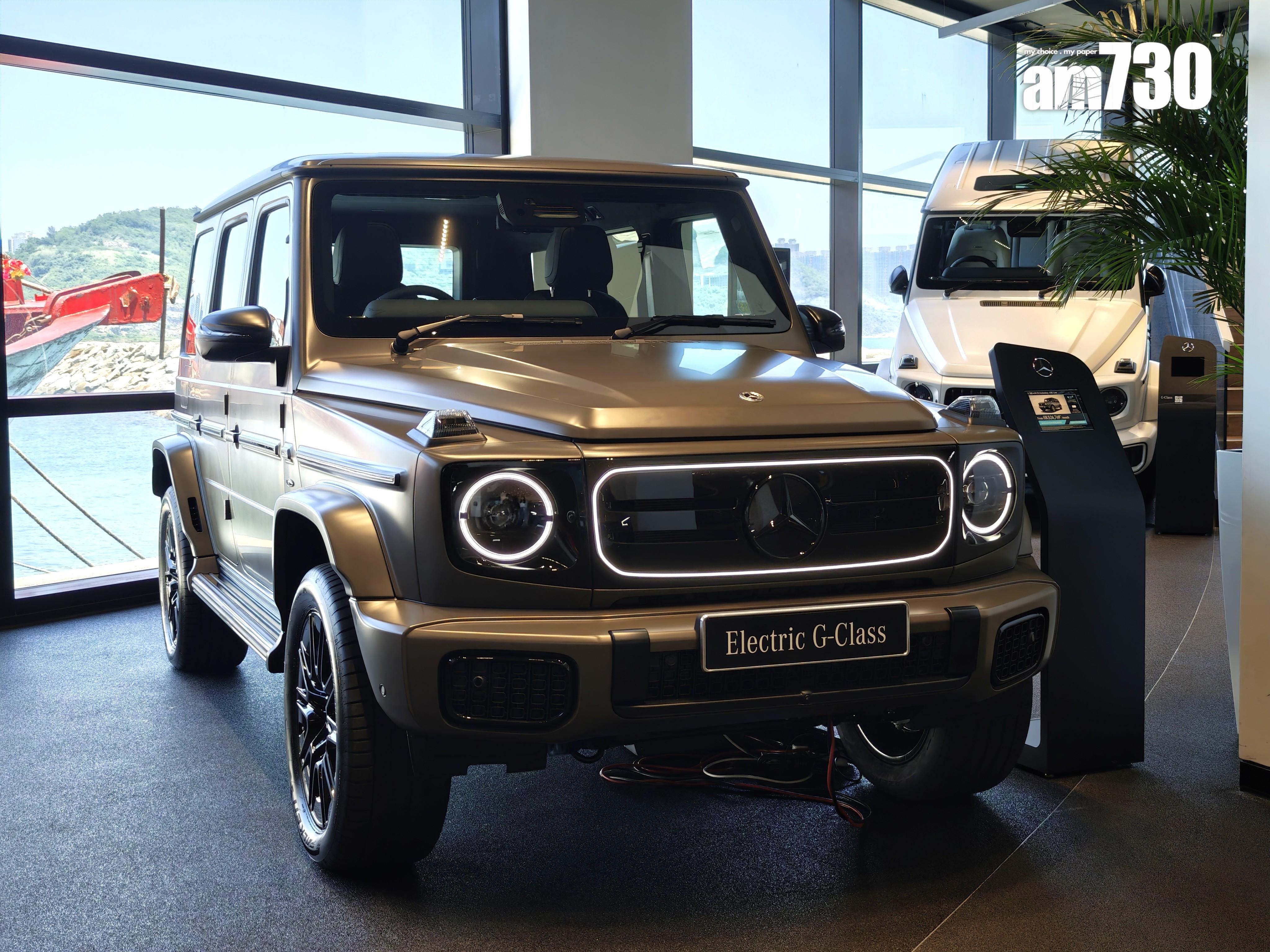 G 580 AMG Line帶來AMG風格運動氣息。