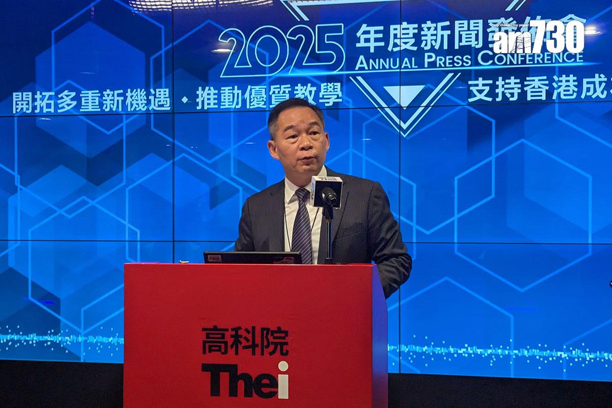 劉建德表示,已在太古城一帶物色到新校舍選址。(羅庸軒攝)