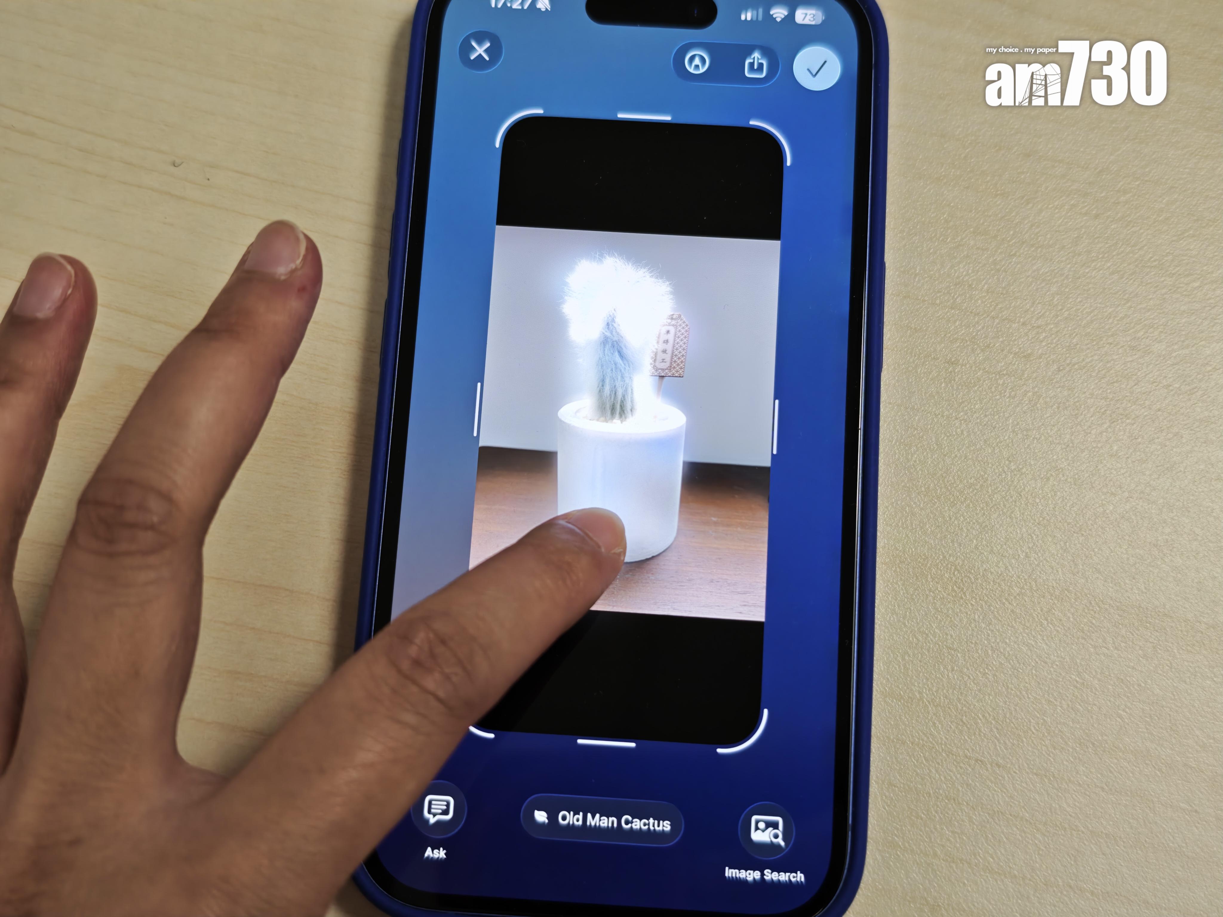 iOS 26的視覺智能可以進行像一圈即搜的搜尋功能。