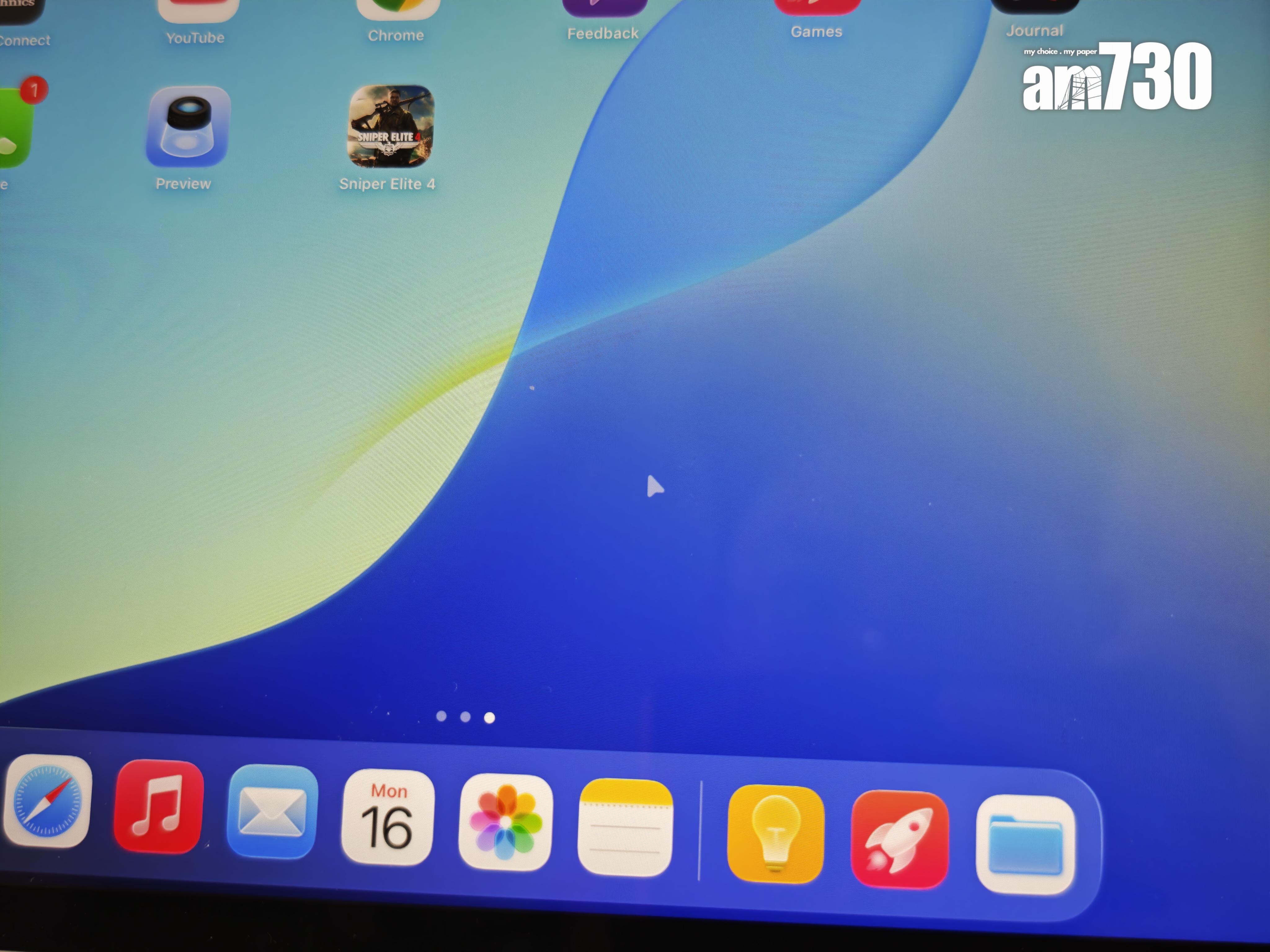 iPadOS 26的浮標變成了三角形箭咀。