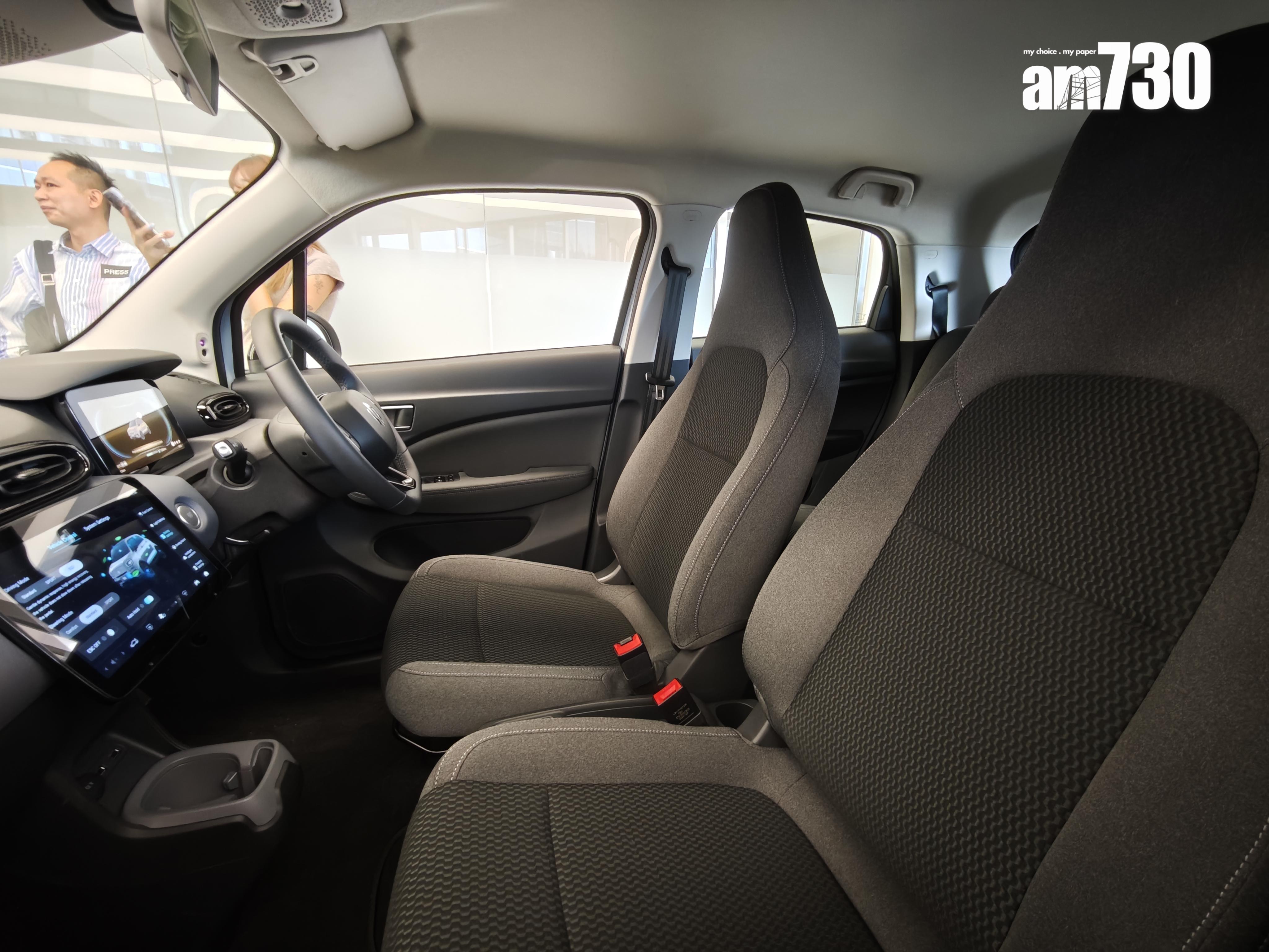 電動車|T03前座不算迫狹。