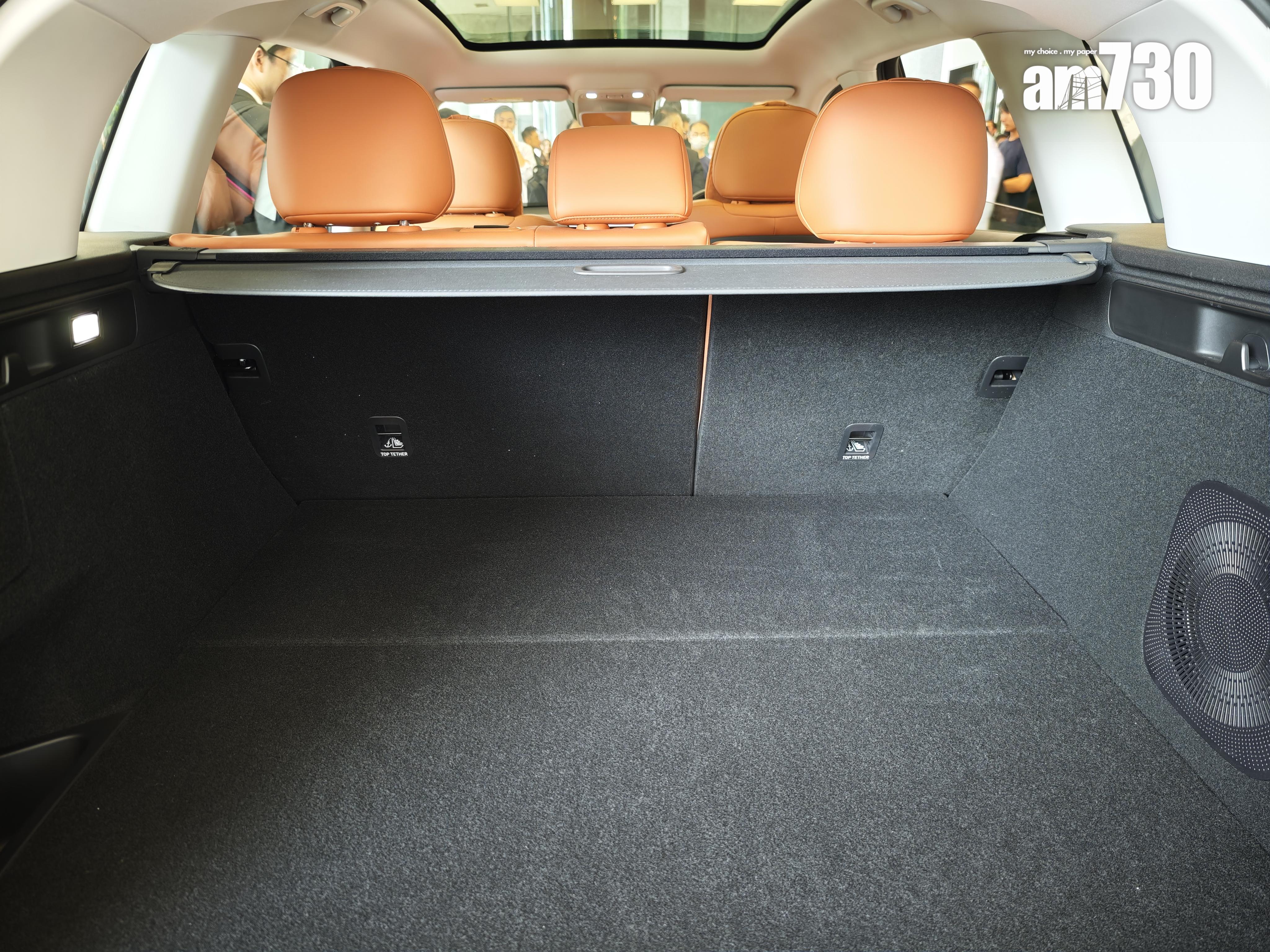 電動車|C10尾箱空間約435L。