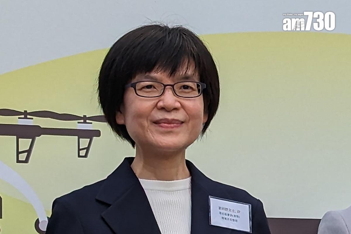 劉利群獲頒金紫荊星章。(資料圖片/羅庸軒攝)