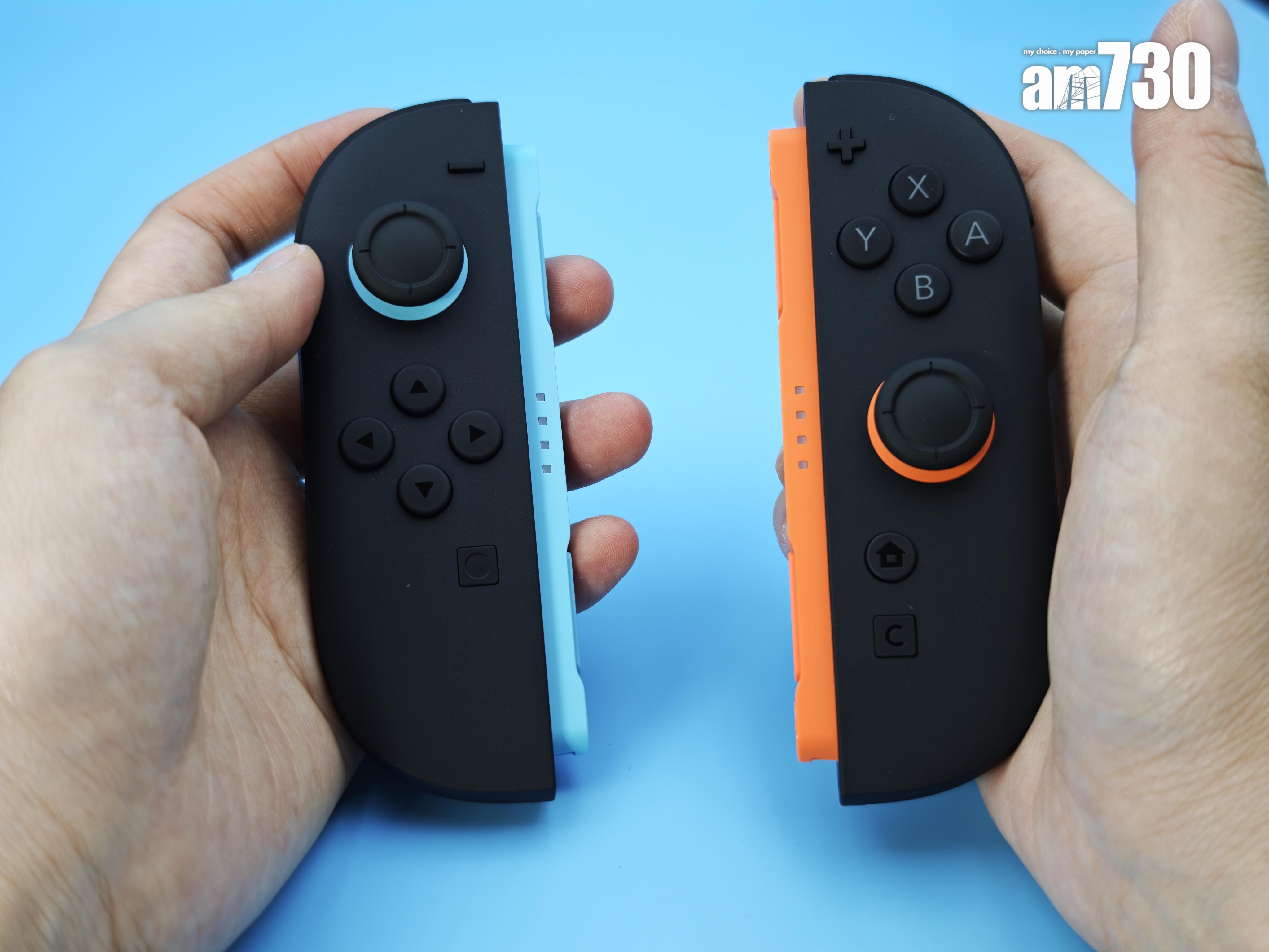 Switch 2開箱|Joy-Con 2比上代稍重,但手感不錯。