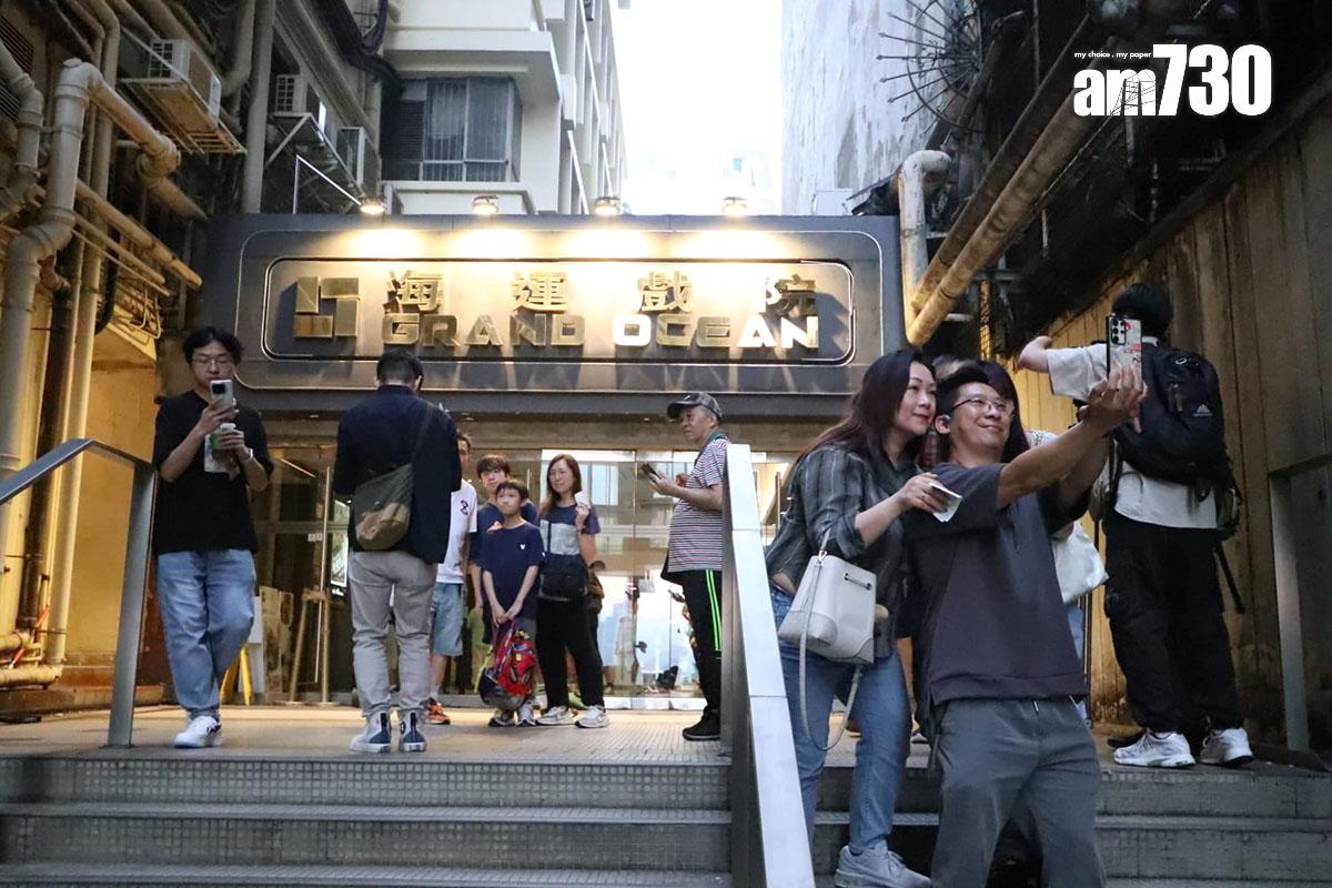 海運戲院因租約期滿,6月2日結業。(鍾式明攝)