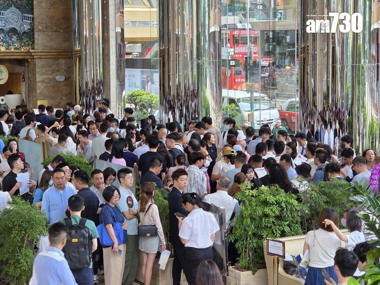 尚瓏劈價奏效!公開發售74伙即日售罄 套現逾5億|西營盤新盤