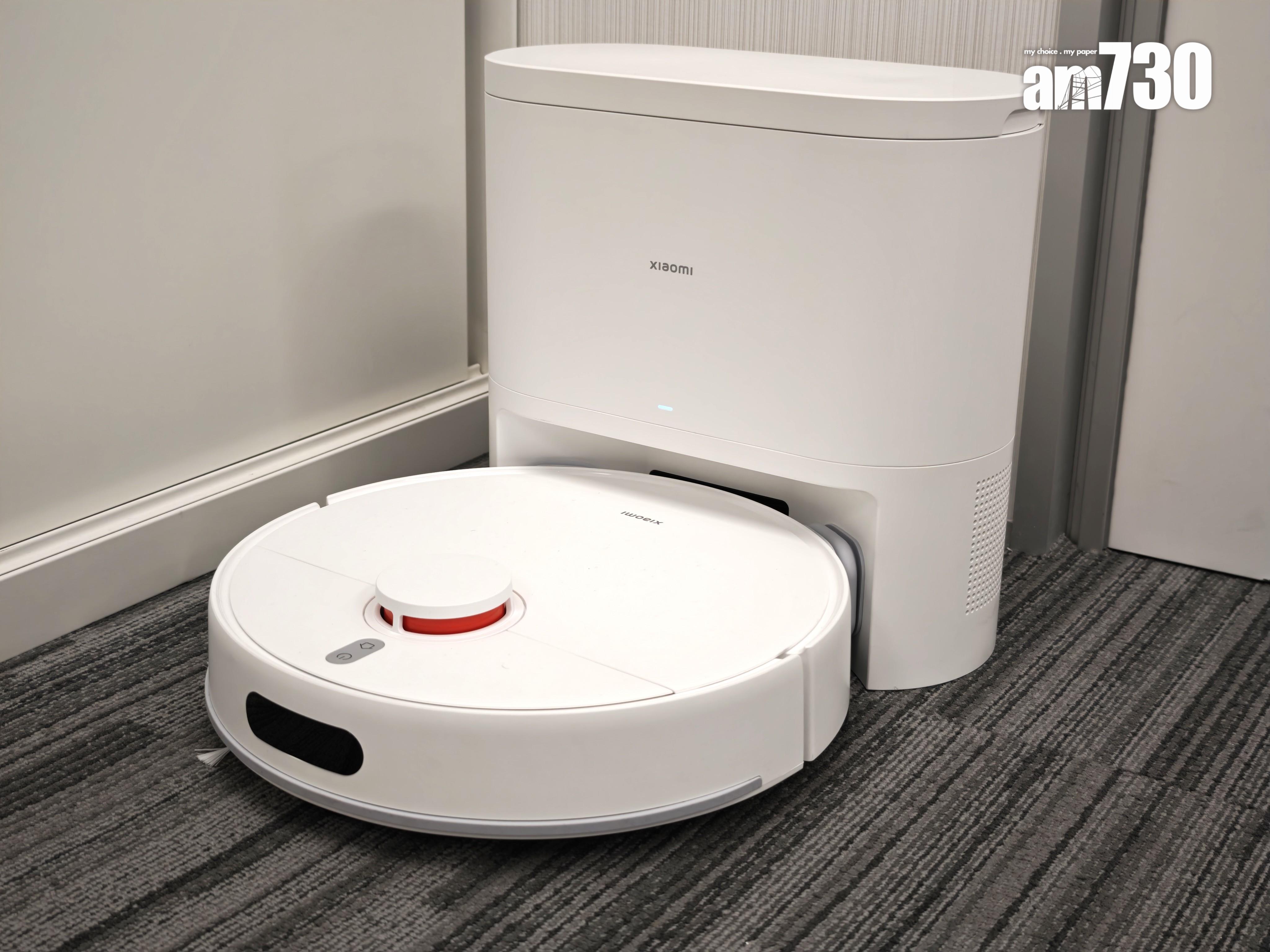 Xiaomi掃拖機器人H40為中價款式,但都有齊各功能及最強10,000Pa吸力。