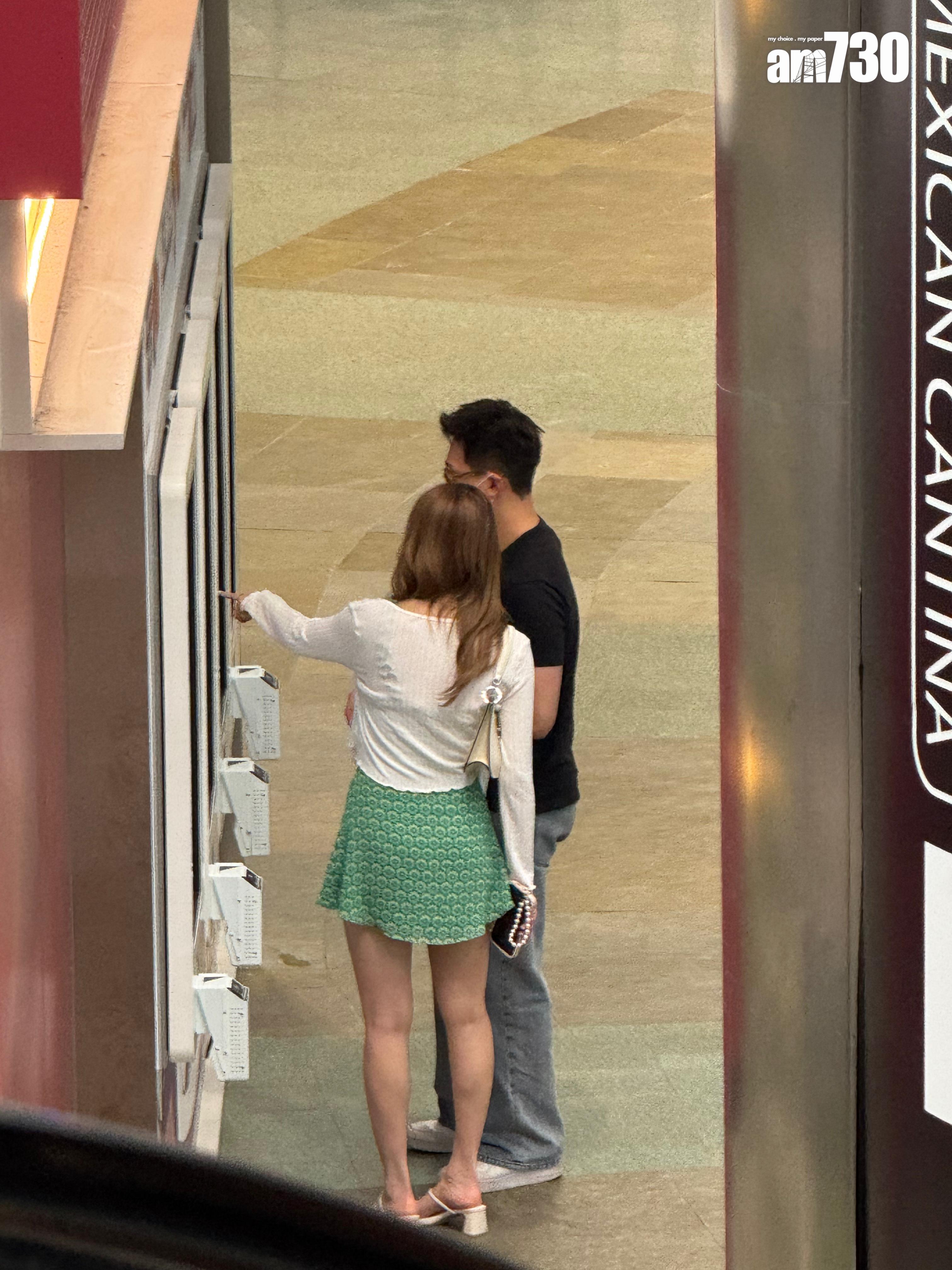 曾展望與葉蒨文拍拖睇《超人》斷正。 (娛樂組攝)