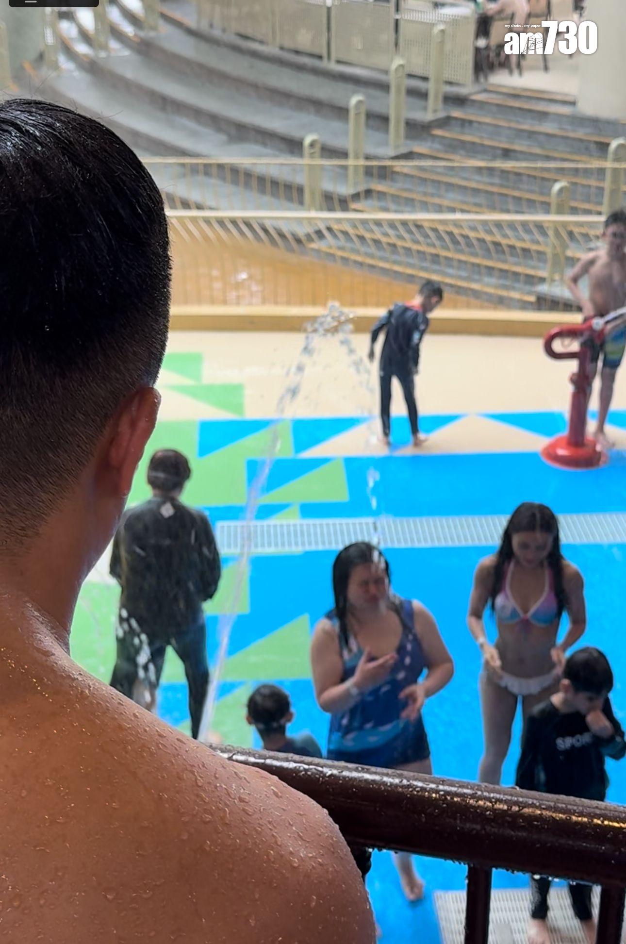 薛影儀下水禮被猛男任射,畫面可以看到她表情勁享受。(娛樂組攝)