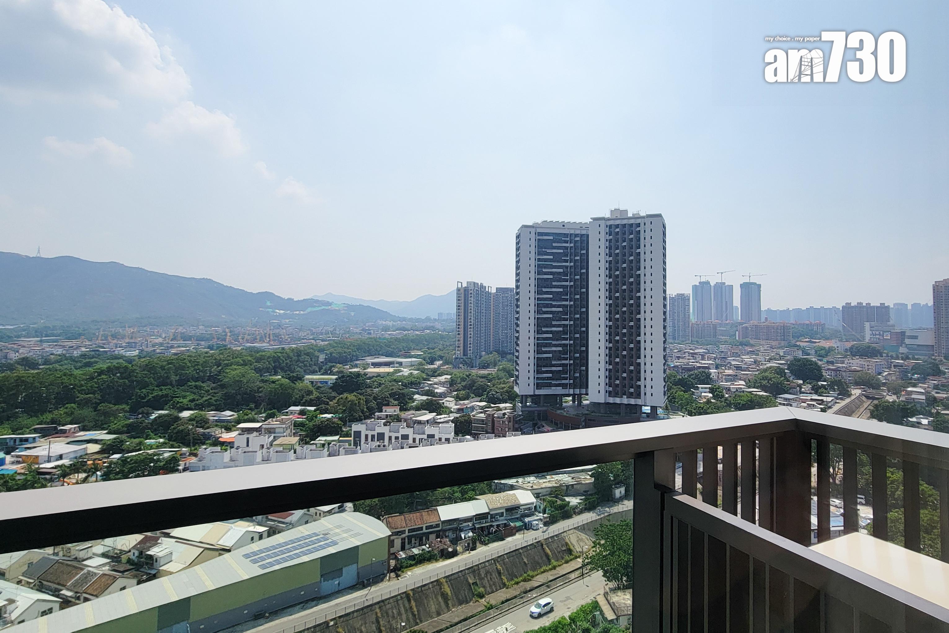 朗日峰示範單位|278呎交樓標準及連家具一房同時睇 樓高3.5米空間感十足(多圖有片)|元朗新盤