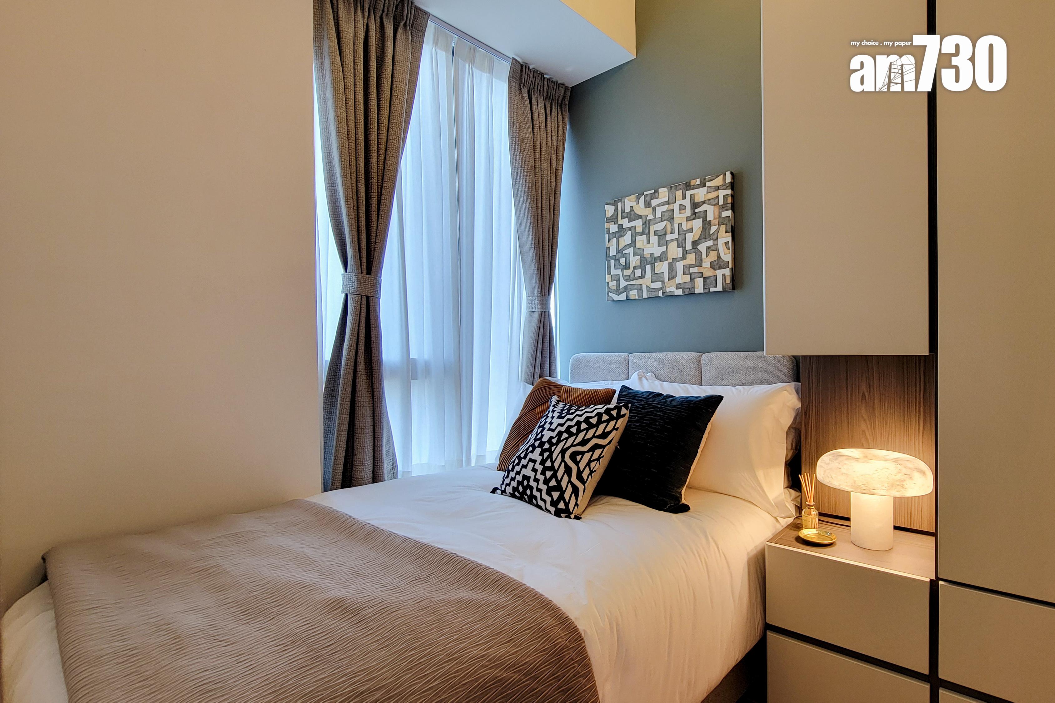 朗日峰示範單位|278呎交樓標準及連家具一房同時睇 樓高3.5米空間感十足(多圖有片)|元朗新盤