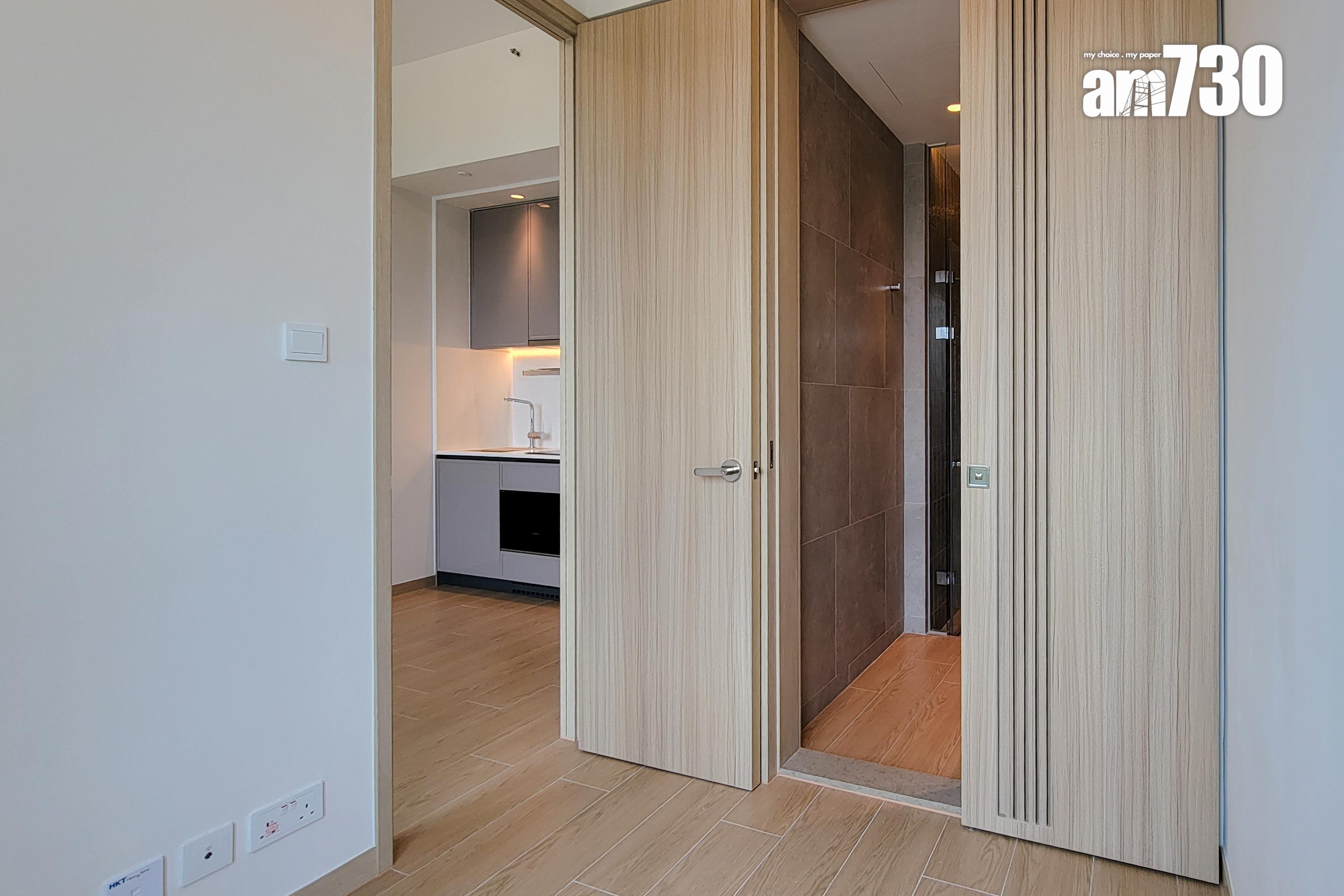 朗日峰示範單位|278呎交樓標準及連家具一房同時睇 樓高3.5米空間感十足(多圖有片)|元朗新盤