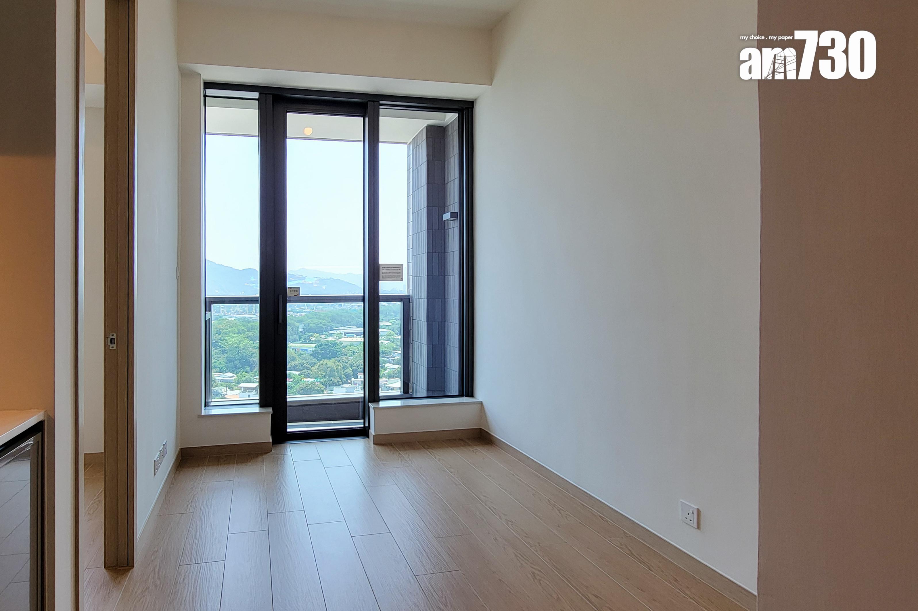 朗日峰示範單位|278呎交樓標準及連家具一房同時睇 樓高3.5米空間感十足(多圖有片)|元朗新盤