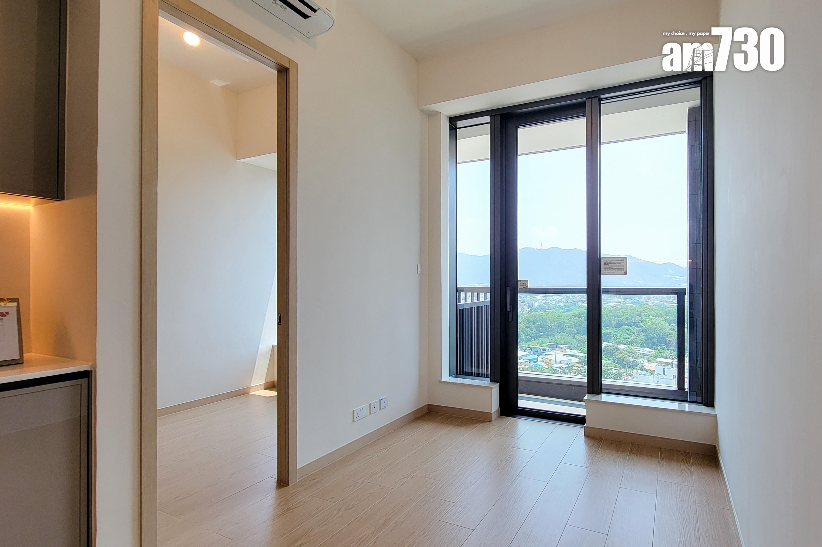 朗日峰示範單位|278呎交樓標準及連家具一房同時睇 樓高3.5米空間感十足(多圖有片)|元朗新盤