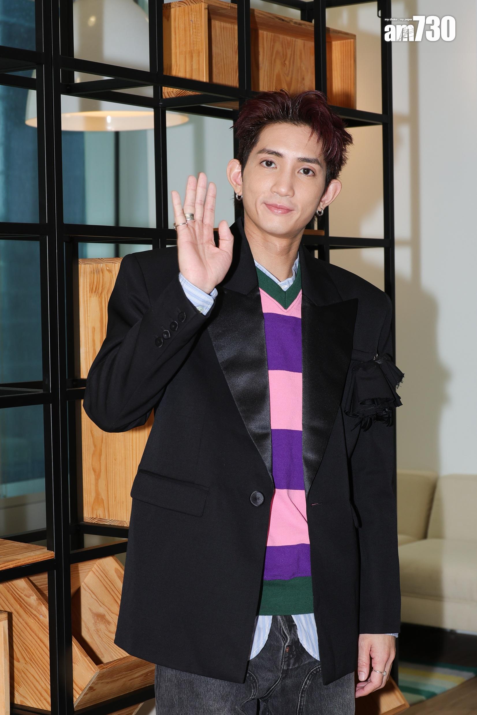 Lokman楊樂文作為MIRROR隊長,笑言負責管儀容和操行。(吳康琦攝)