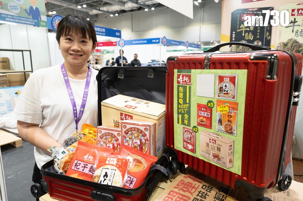 「壽桃集團」負責人劉小姐(蘇文傑攝)