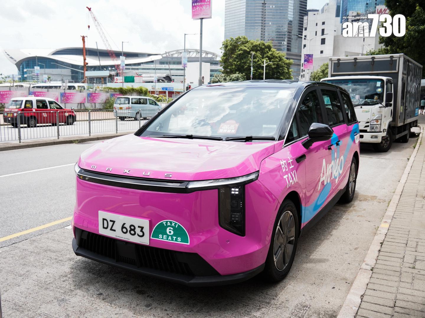 的士業舉辦3個月禮貌活動,今年口號是「禮讓三分 大家開心」(周令知攝)